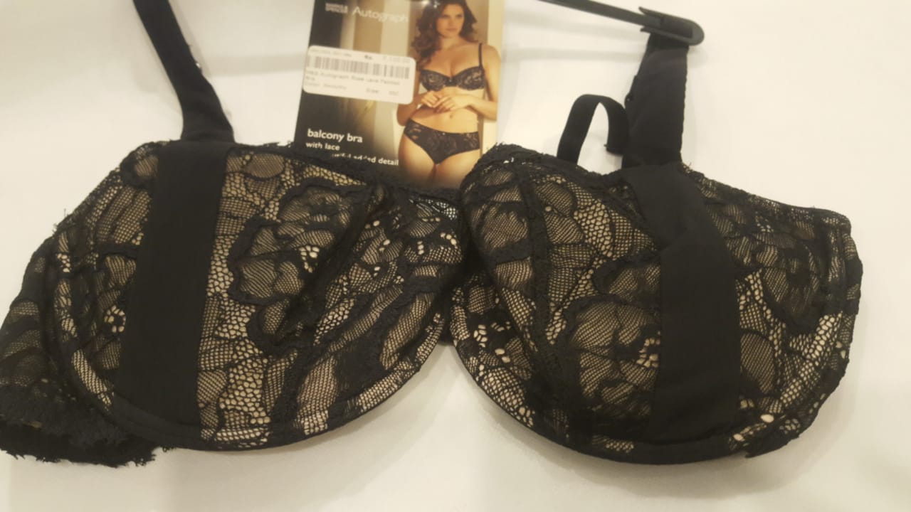 M&S Autograph Rose Lace Padded Bra