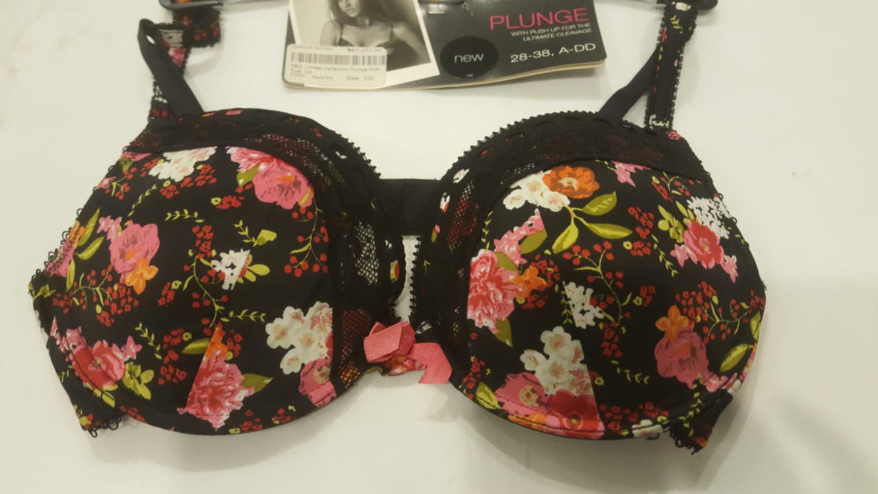 M&S Limited Collection Plunge With Push Up