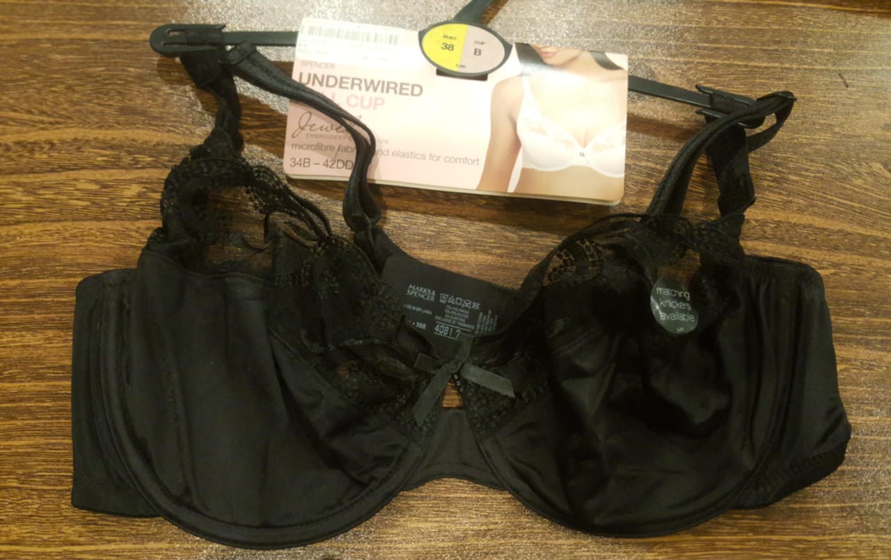 M&S Jewel Embroidered Underwired Bra