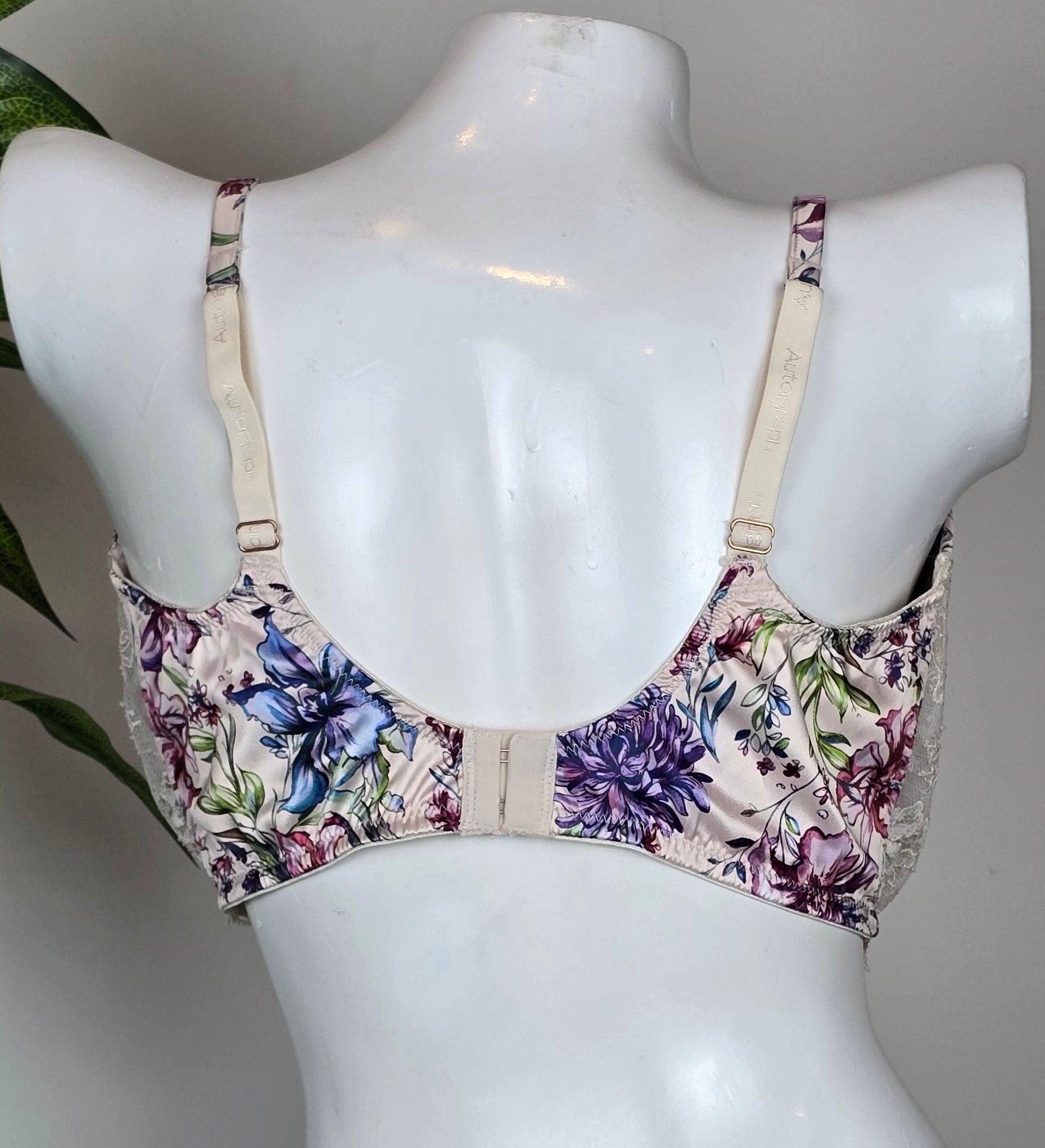 M&S Lace & Floral Print Padded Bra