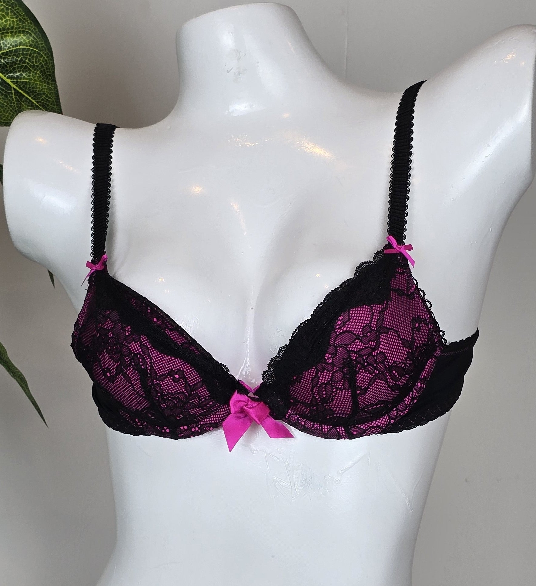 M&S Limited Collection Floral Lace Padded A-DD Bra