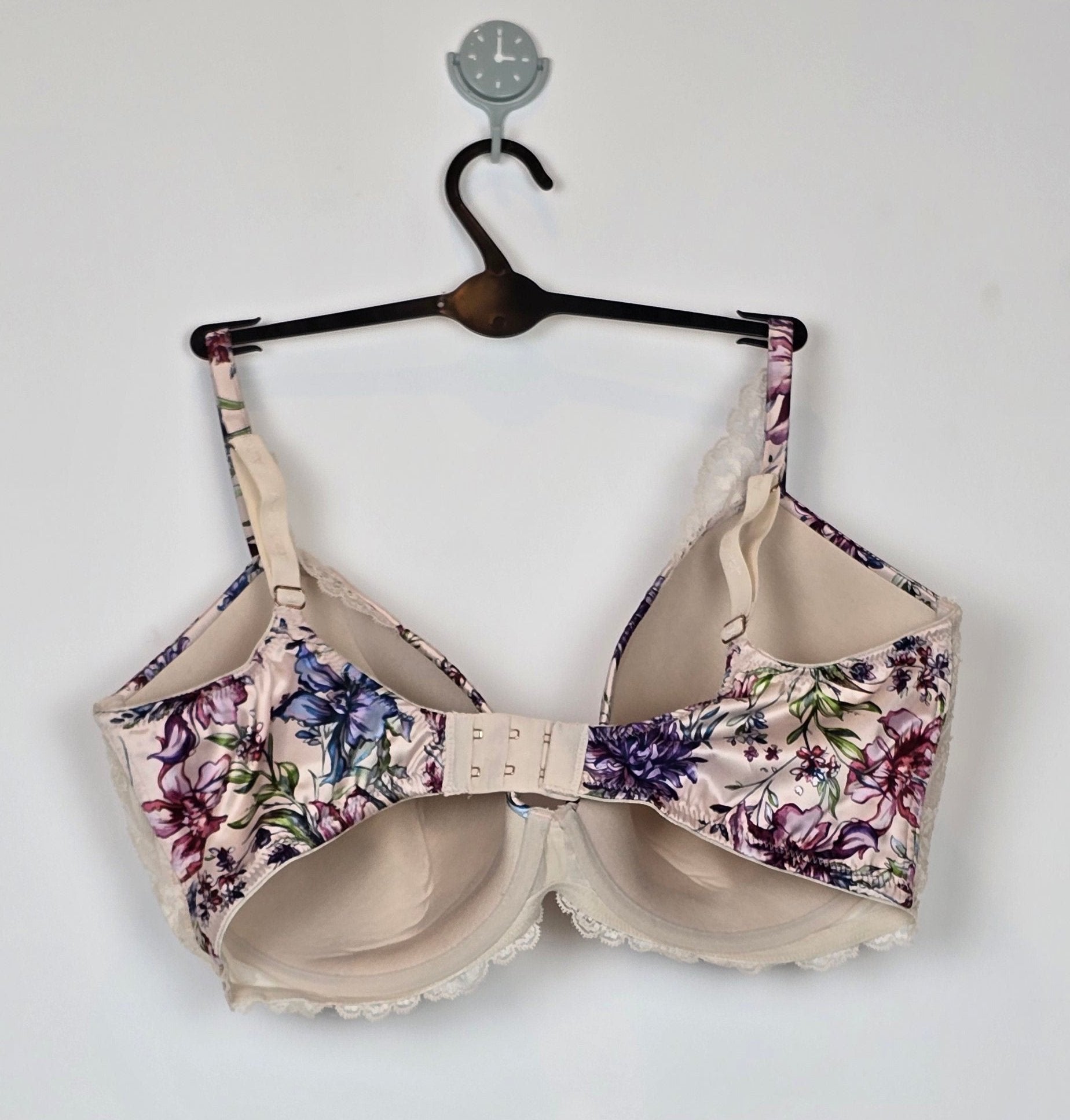 M&S Lace & Floral Print Padded Bra