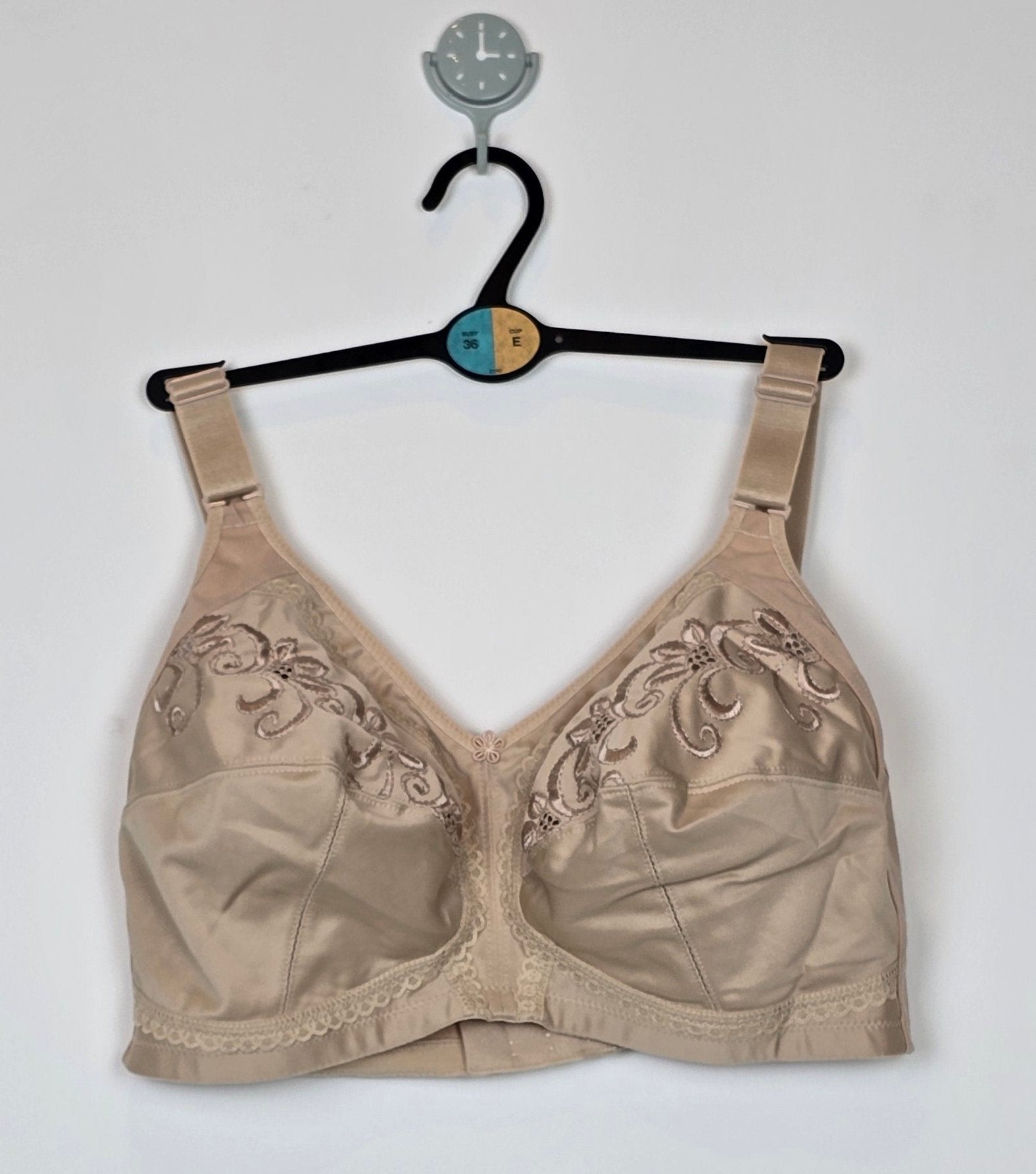 M&S Total Support Non-Wired Embroidered Bra