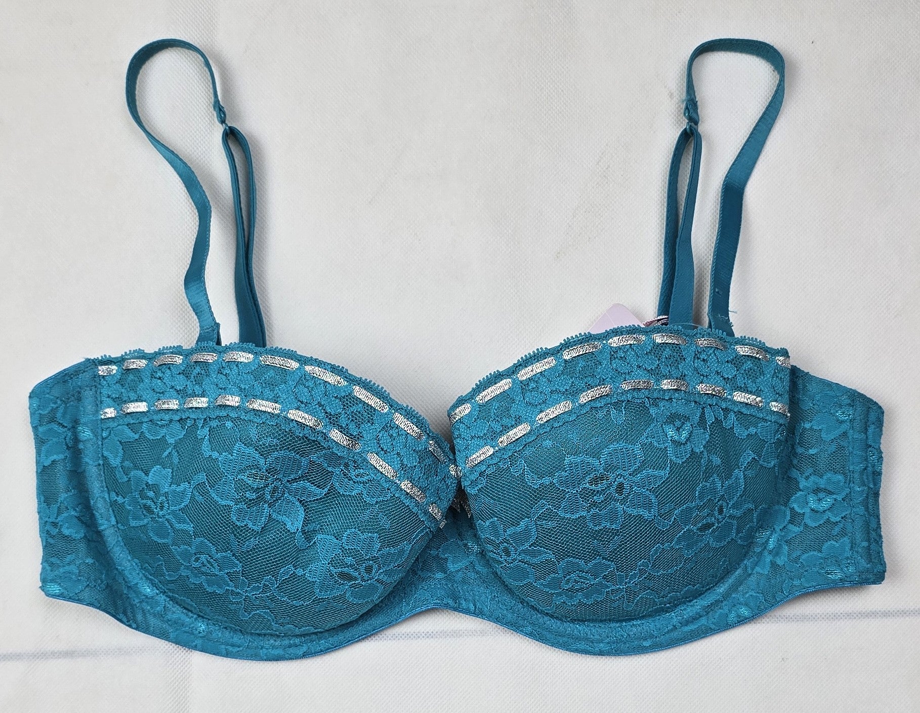 La Senza Perfectly Me Balconette Bra with All-Over Lace