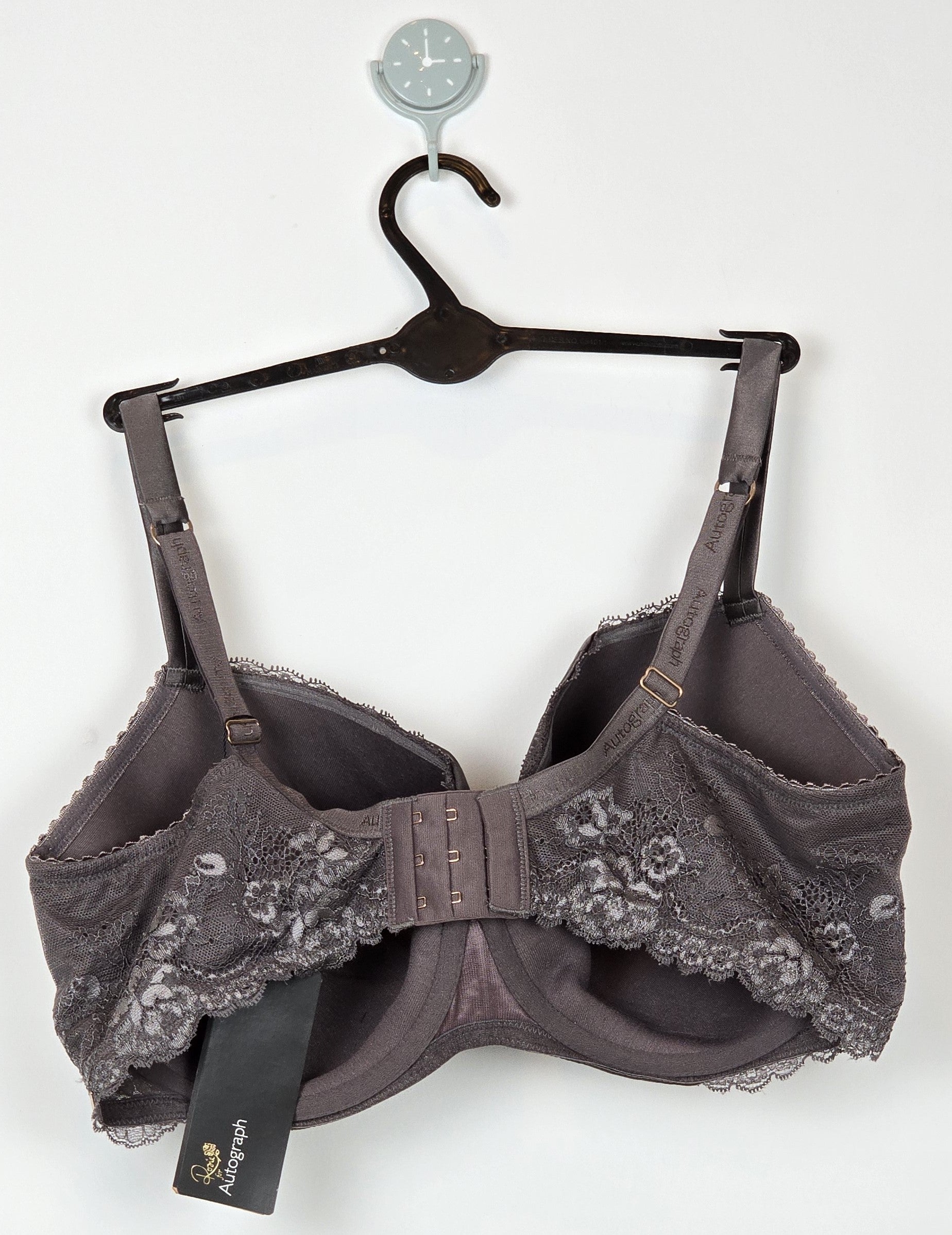 M&S Autograph French Designed Rose Lace with Silk Bra