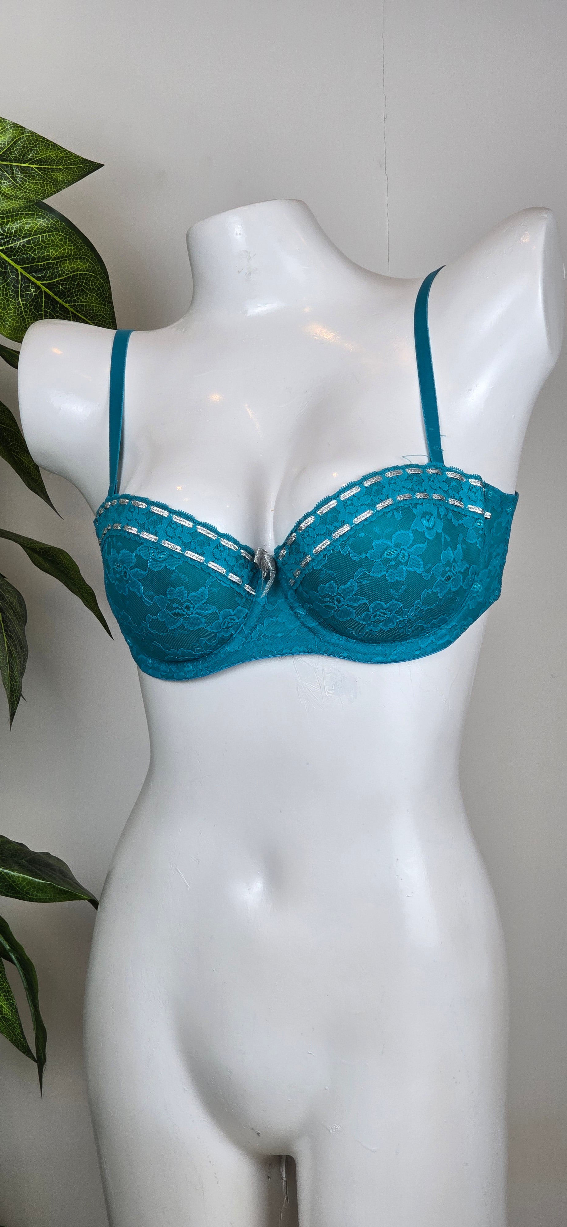 La Senza Perfectly Me Balconette Bra with All-Over Lace