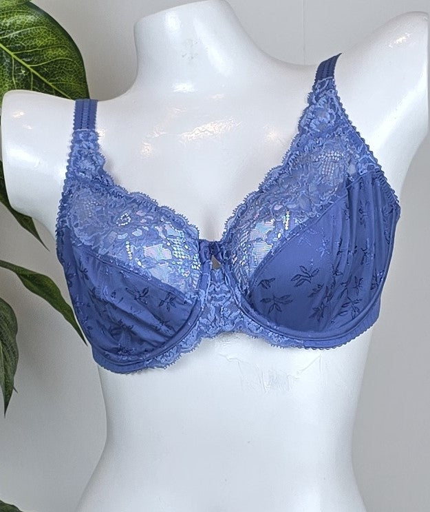 M&S Jacquard Lace Underwired DD+ Bra