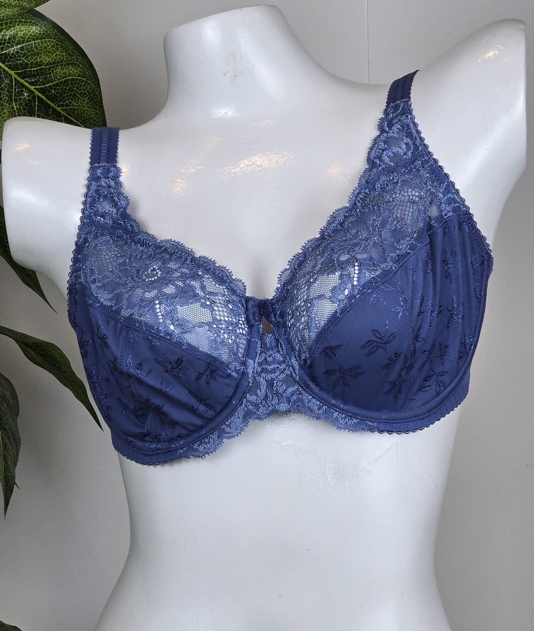 M&S Jacquard Lace Underwired DD+ Bra