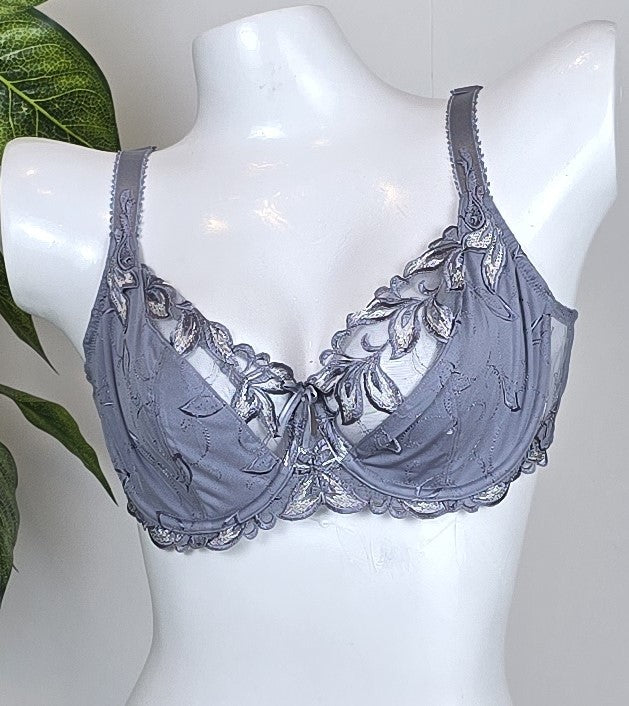 M&S Per Una Cool Comfort & Embroidered Non-Padded Bra