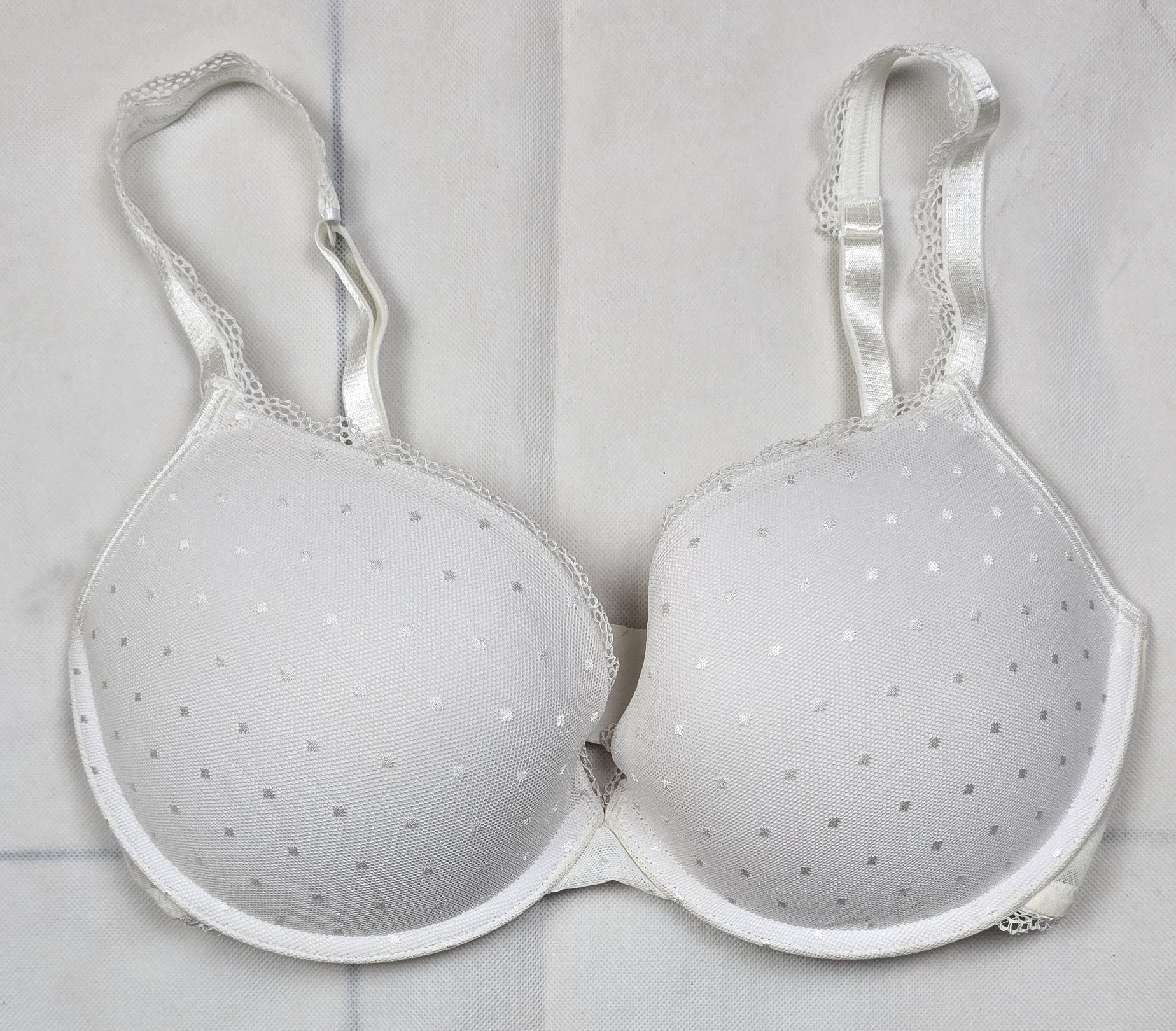 2 Pack M&S Push-Up Textured Plunge Bras