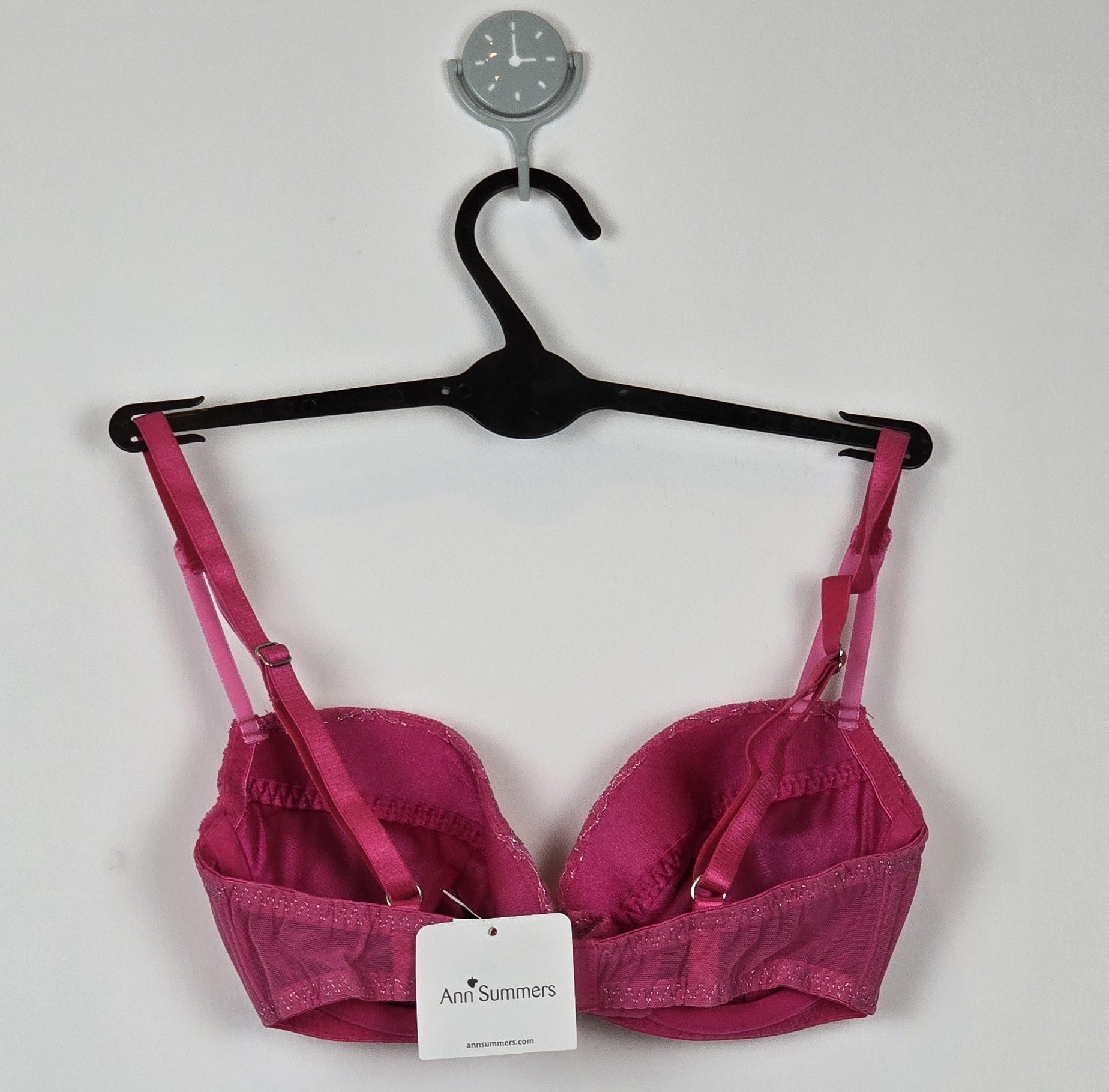 Ann Summers In Control Plunge Bra Cerise