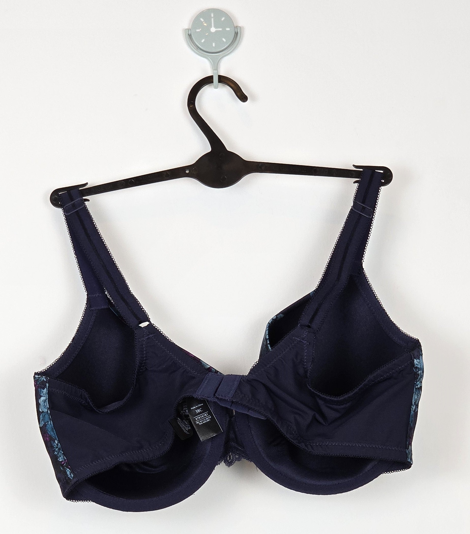 M&S Per Una Silk & Guipure Full Cup Balcony Bra