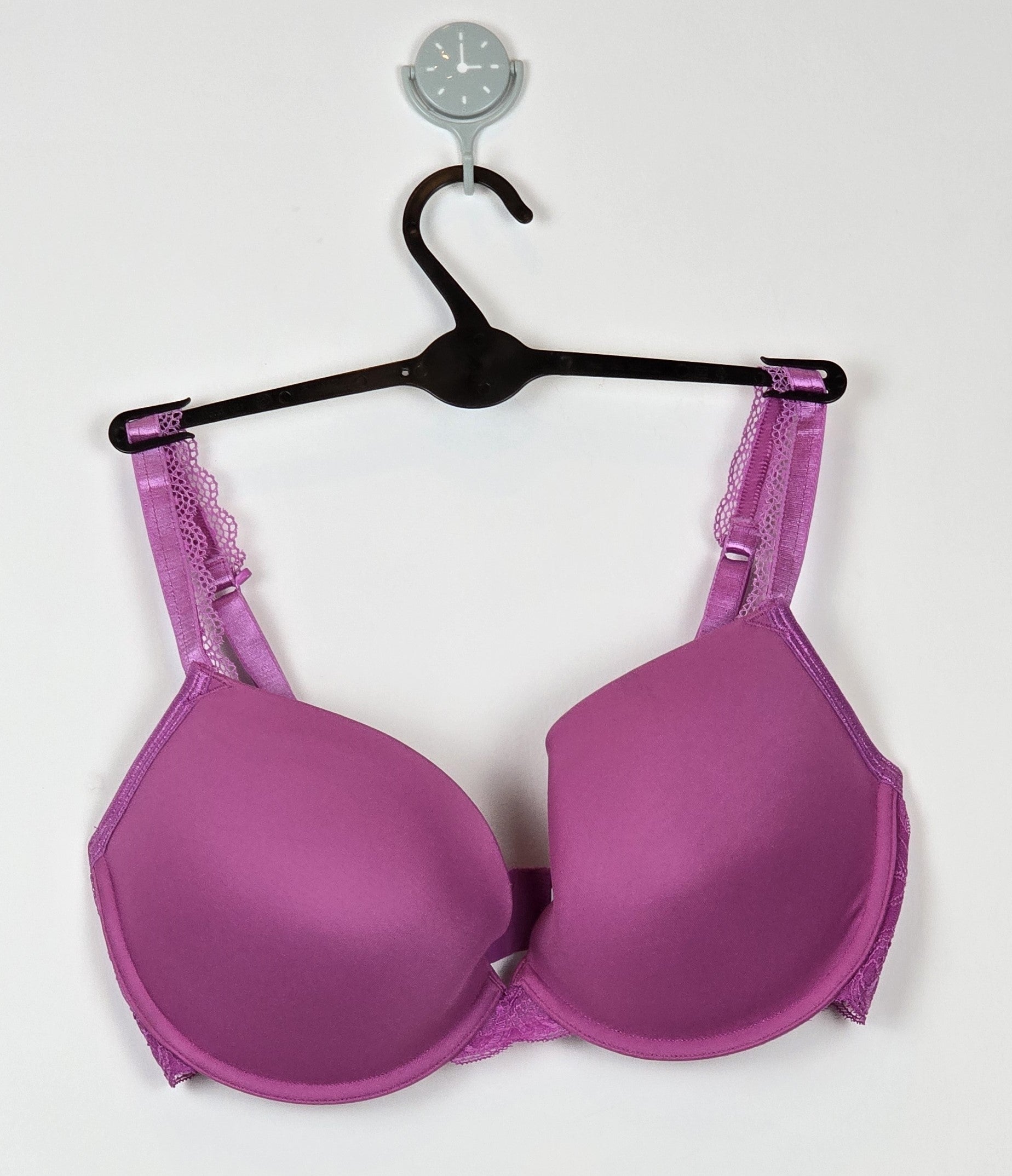 2 Pack M&S Push-Up Textured Plunge Bras