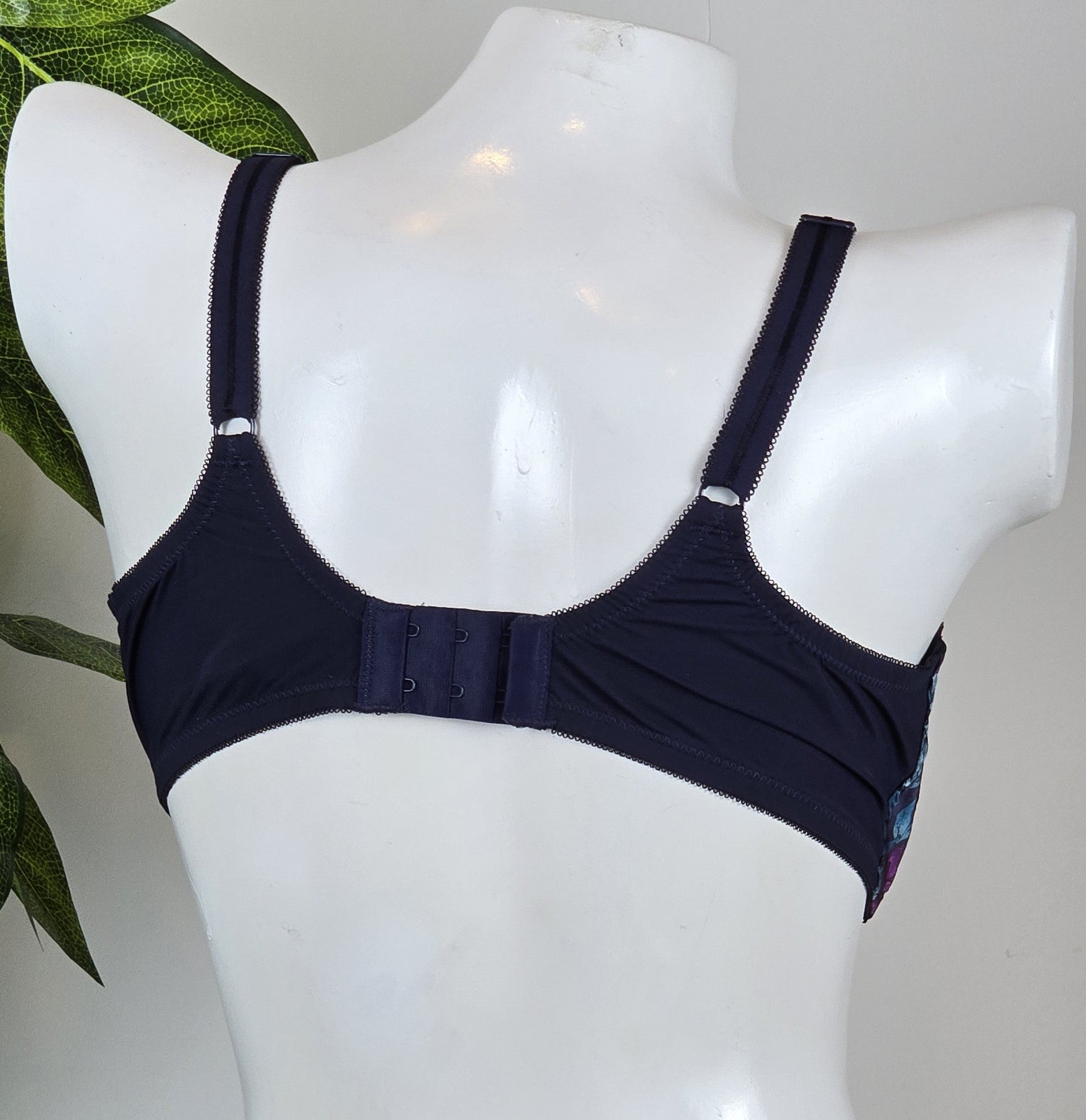 M&S Per Una Silk & Guipure Full Cup Balcony Bra