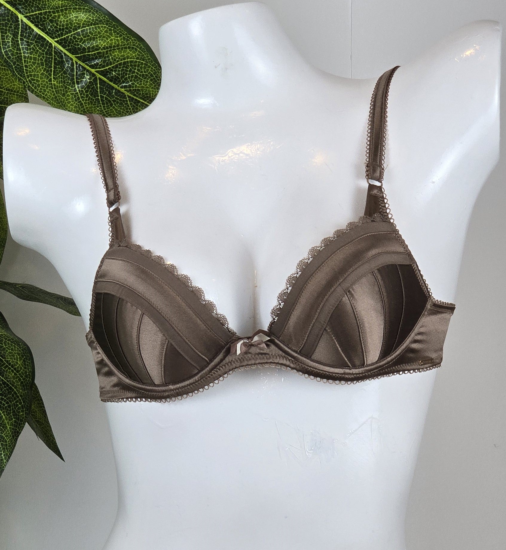 M&S Autograph Silk Balcony Bra