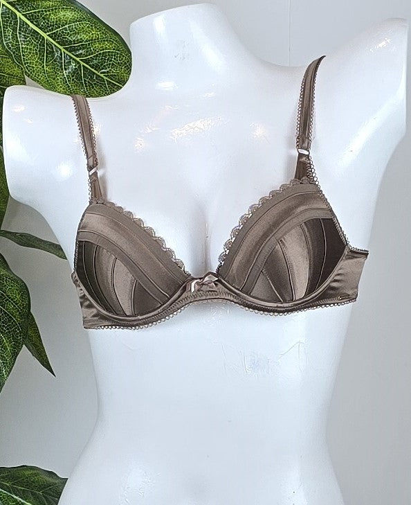 M&S Autograph Silk Balcony Bra