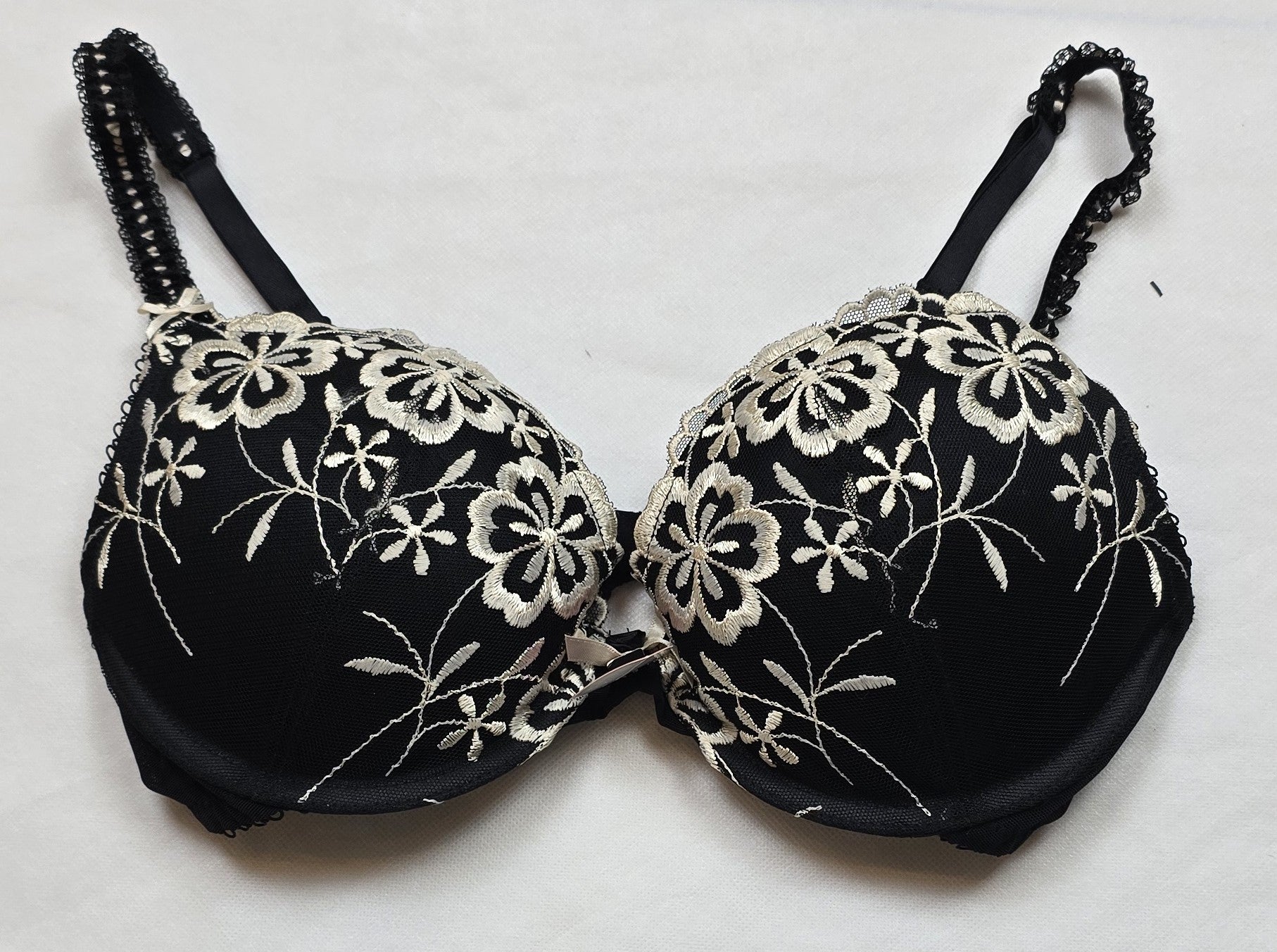 M&S Limited Collection Floral Embroidered Padded Bra