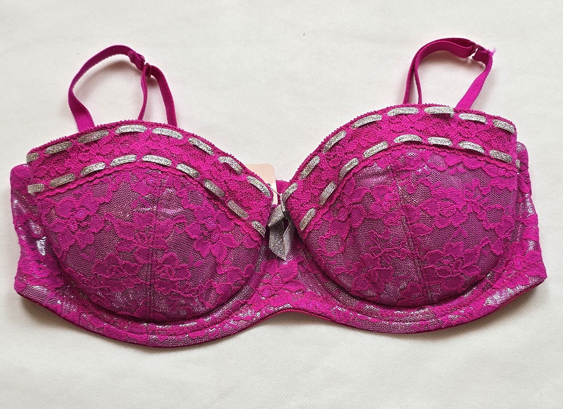 La Senza Perfectly Me Foil Lace Balconette Bra