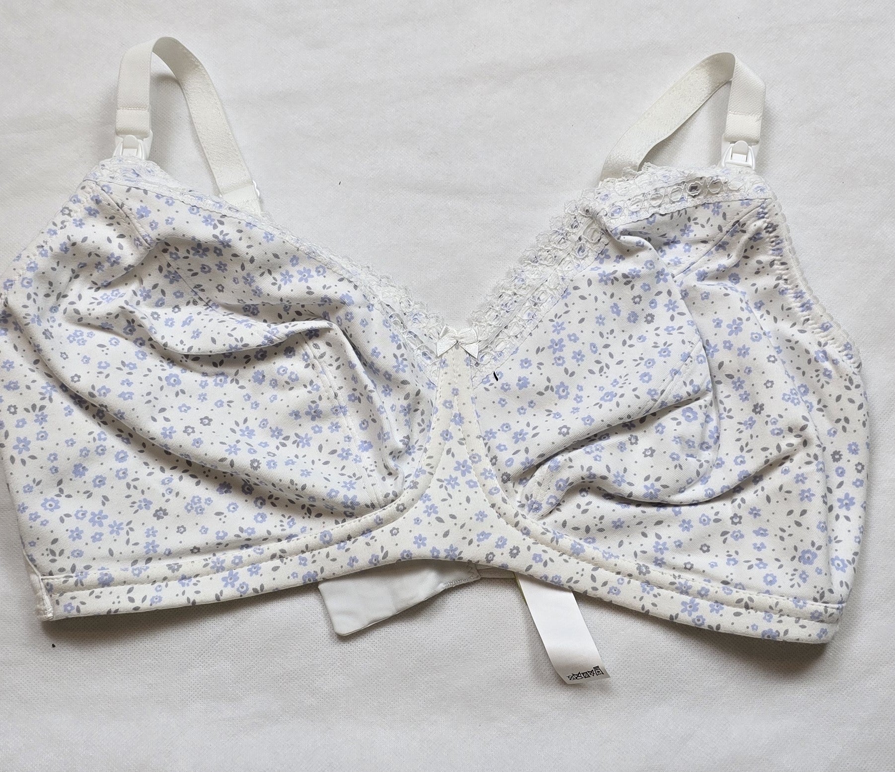 2-Pack M&S Maternity Non-Wired Full Cup Bras with Clips