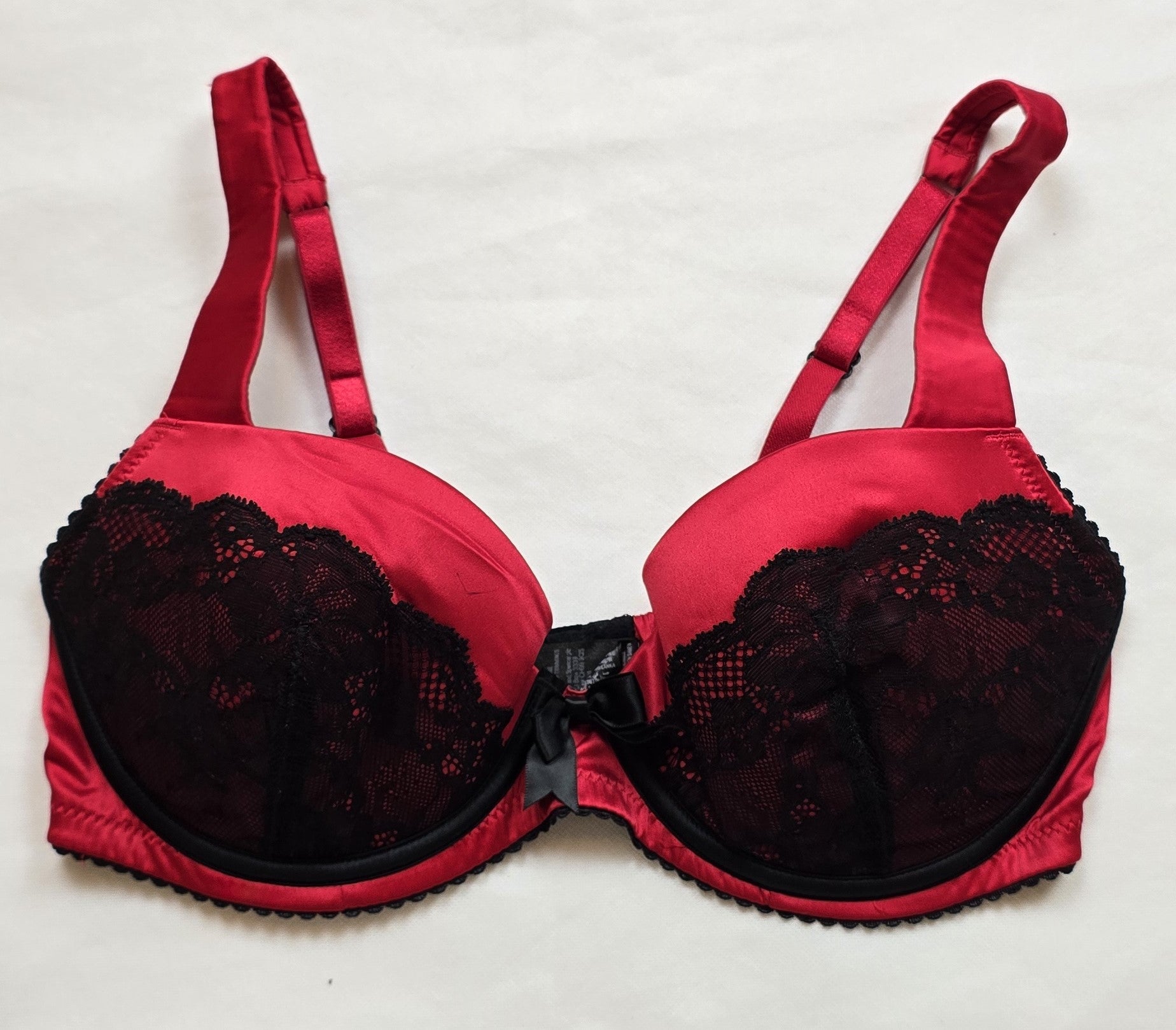 M&S Limited Collection Satin and Lace Padded Bra