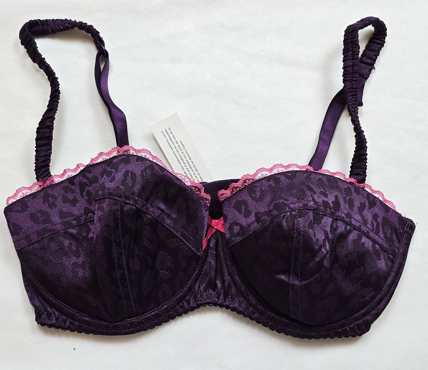 Knickerbox Lilac Leopard Bra