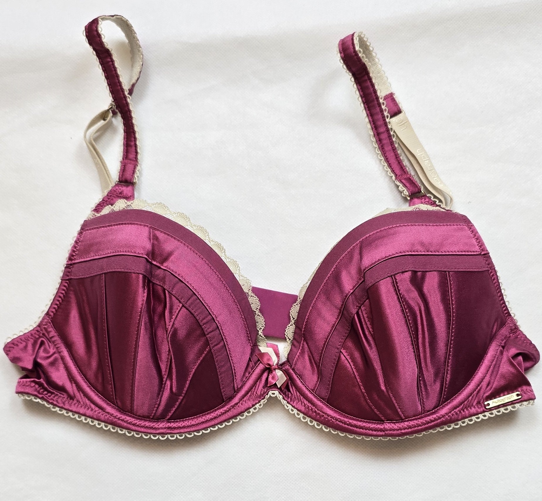 M&S Autograph Silk Balcony Bra