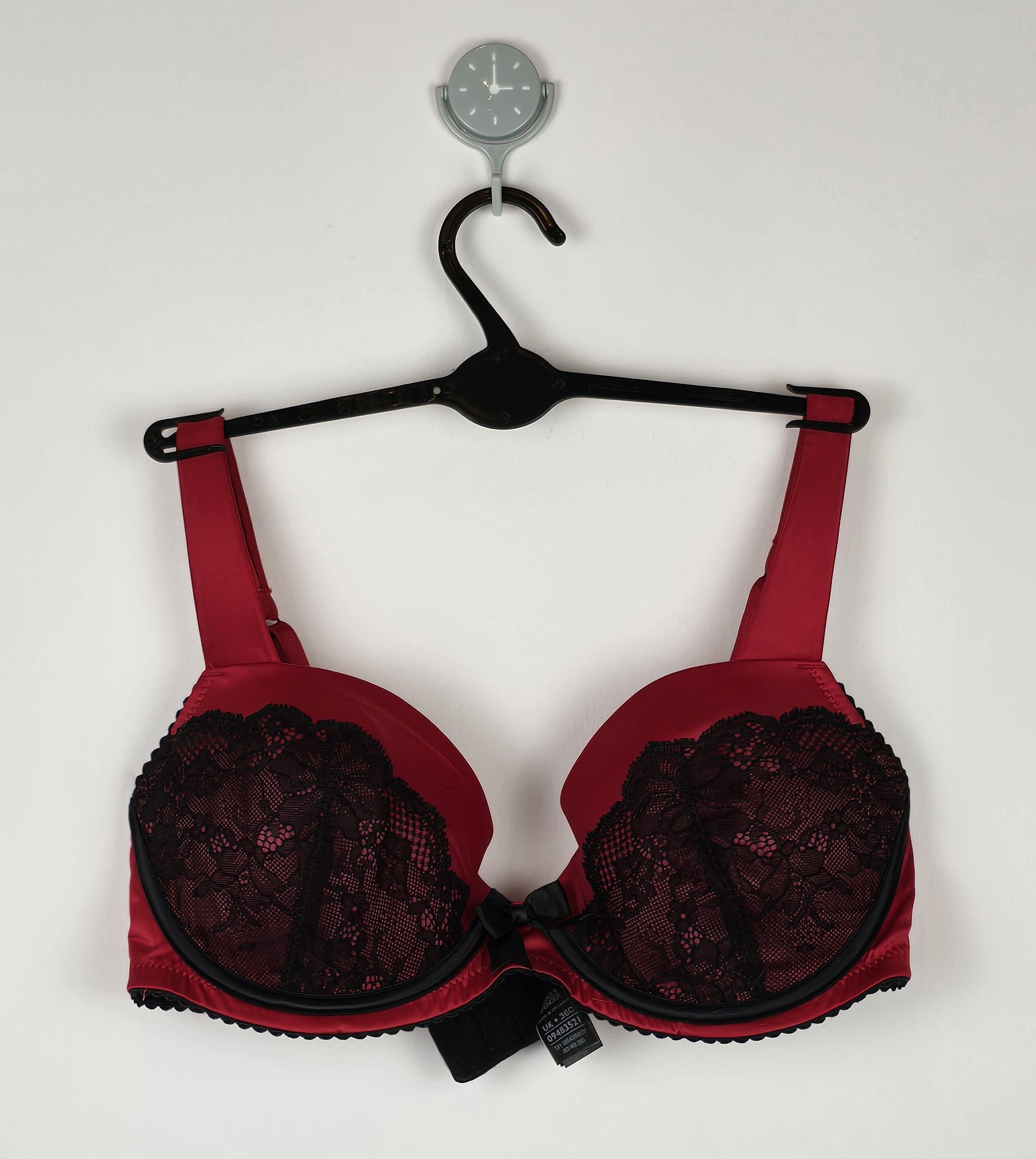 M&S Limited Collection Satin and Lace Padded Bra