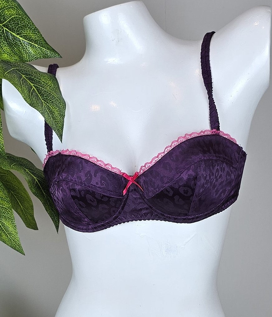 Knickerbox Lilac Leopard Bra