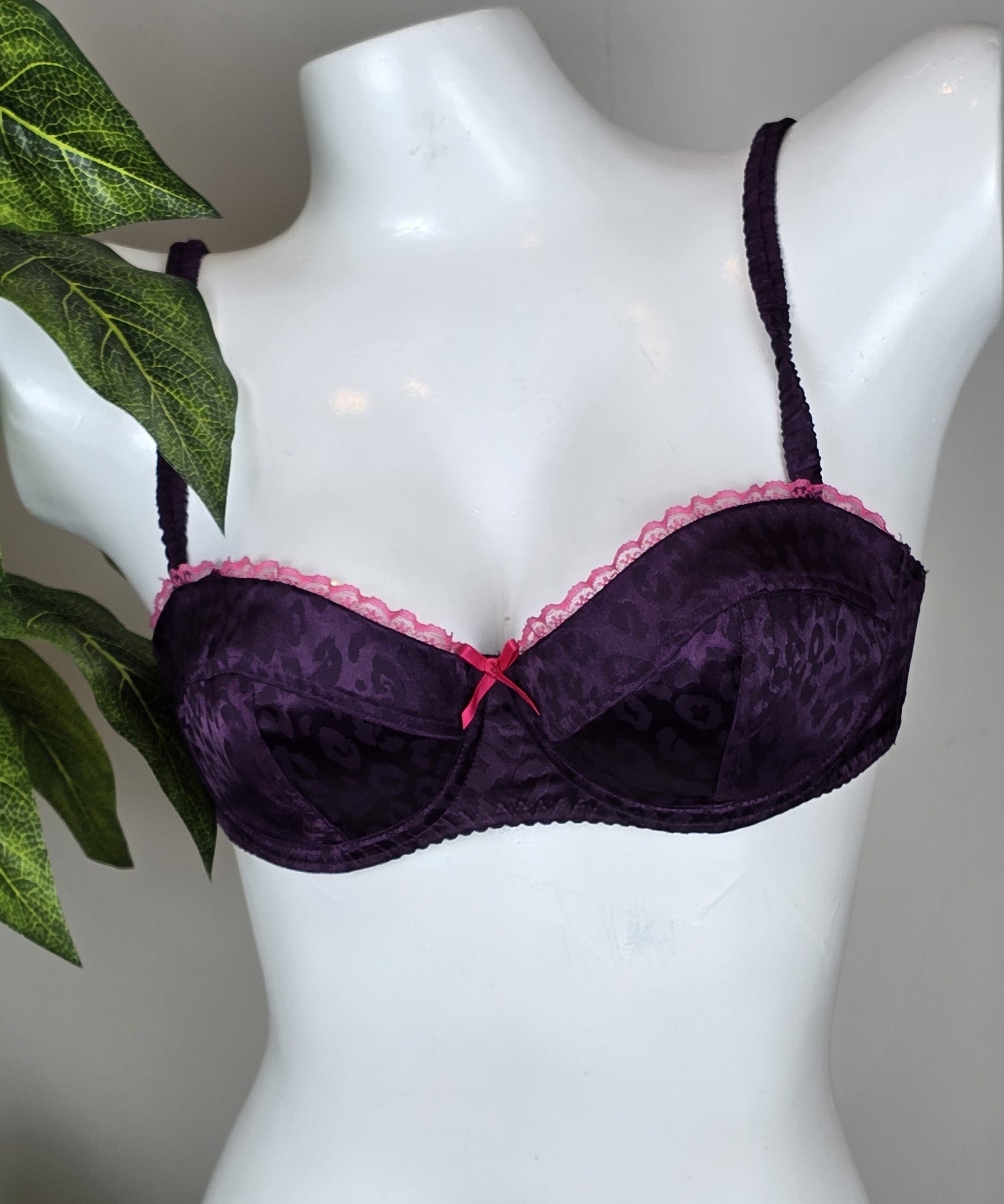 Knickerbox Lilac Leopard Bra