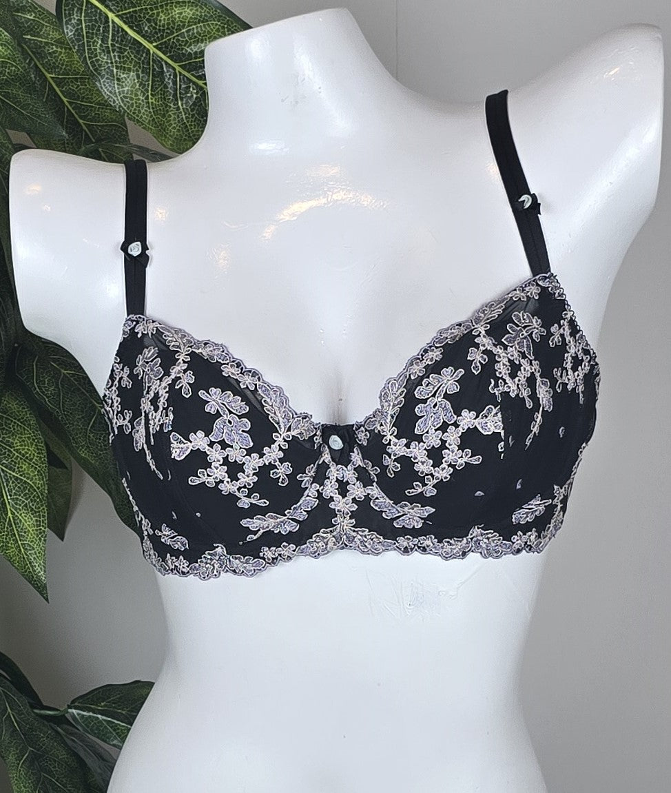 M&S Collette Dinnigan Floral Embroidered Padded Bra