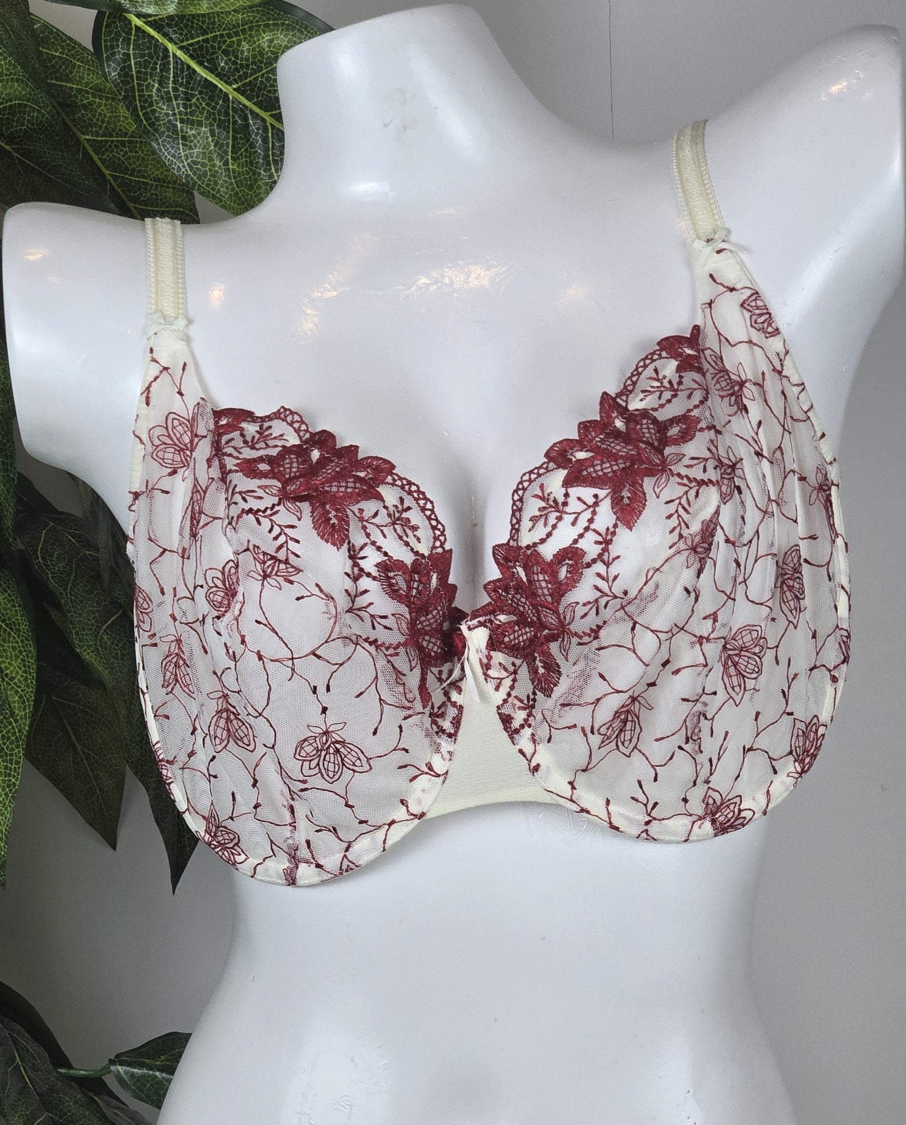 M&S 2 Pack - Per Una Floral Embroidered Padded Bra