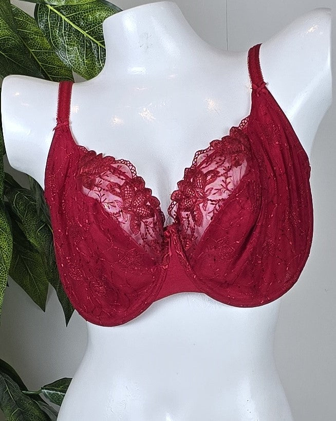 M&S 2 Pack - Per Una Floral Embroidered Padded Bra