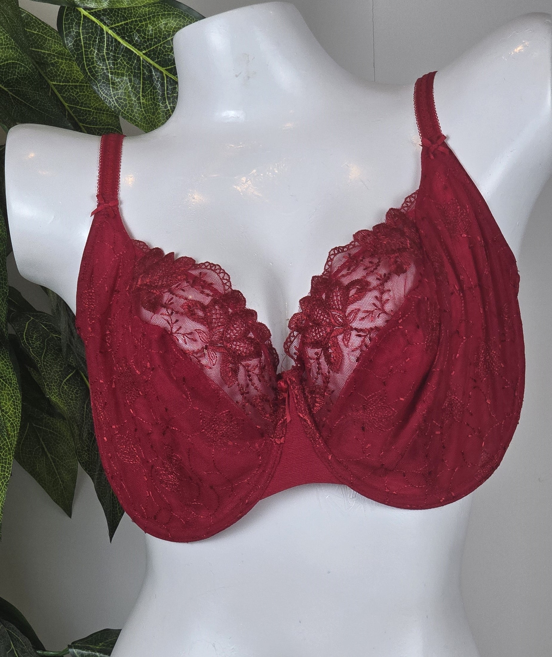 M&S 2 Pack - Per Una Floral Embroidered Padded Bra