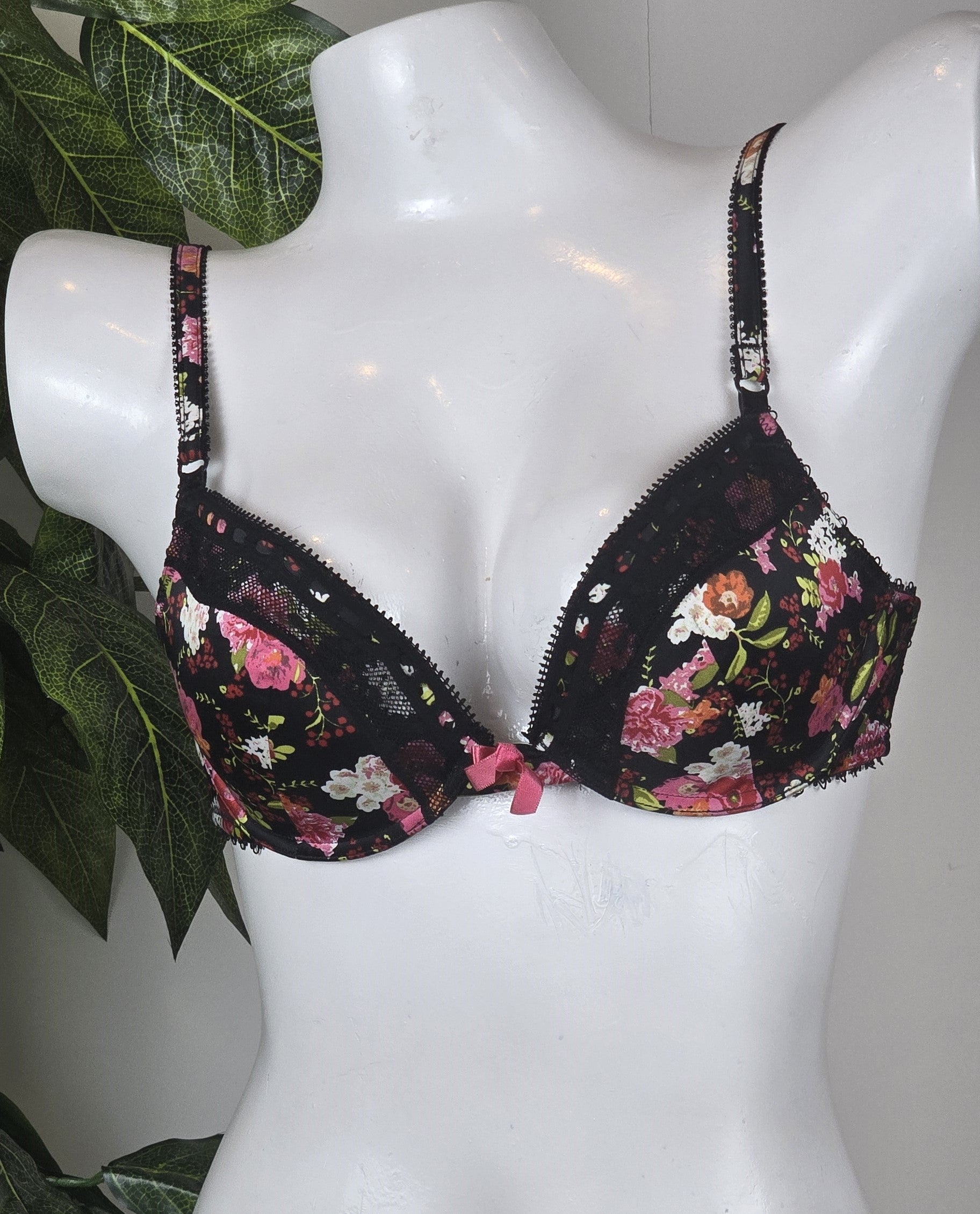 M&S Limited Collection Plunge with Push Up