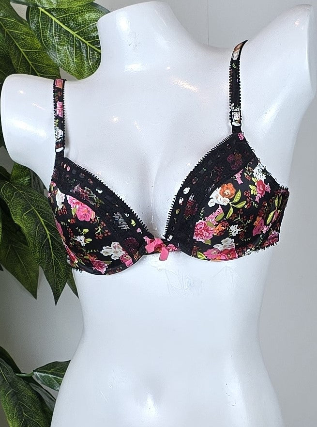 M&S Limited Collection Plunge with Push Up