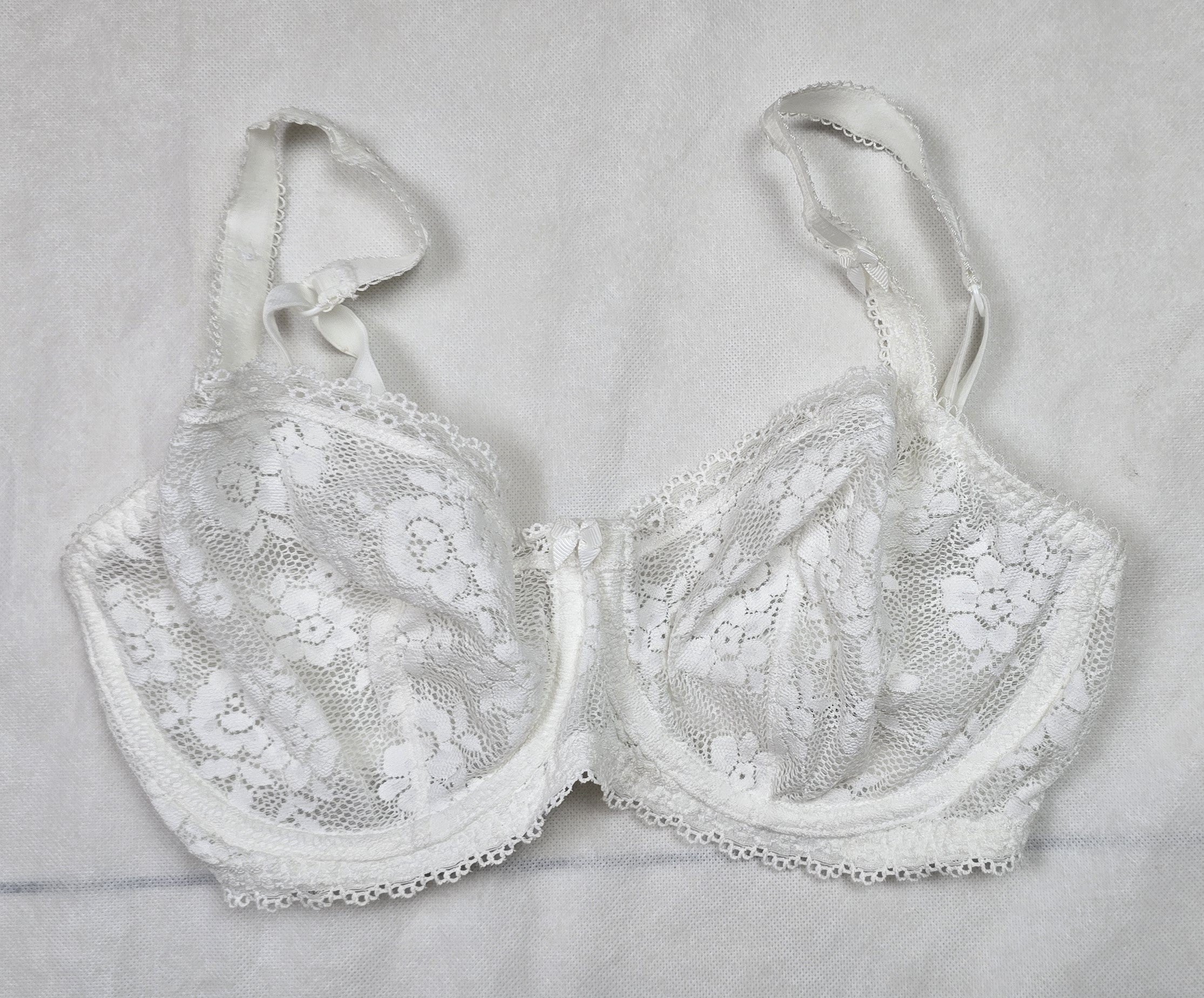 M&S Per Una Essentials Floral Lace Non-Padded Underwired Bra