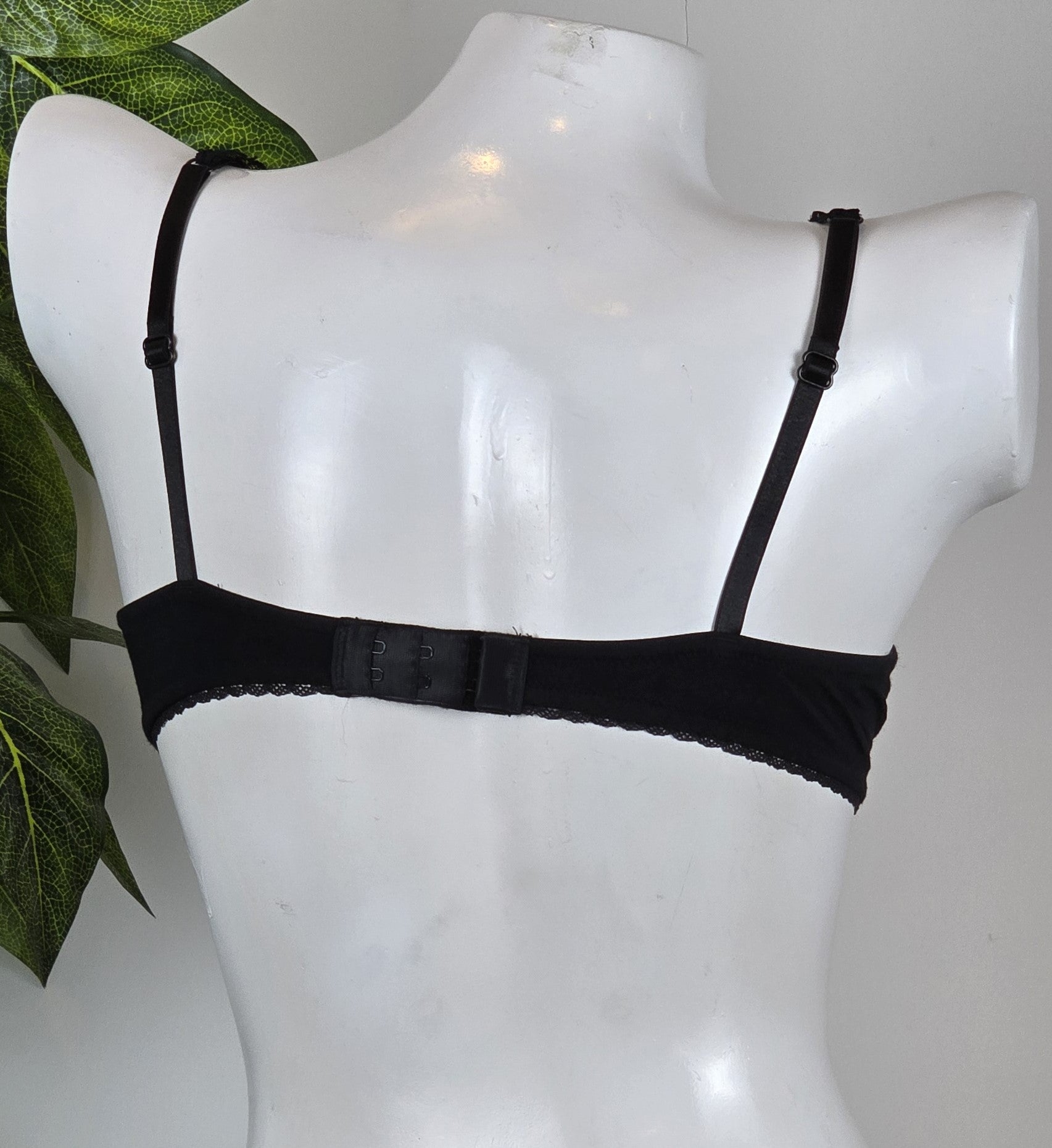 M&S Per Una Black Bra