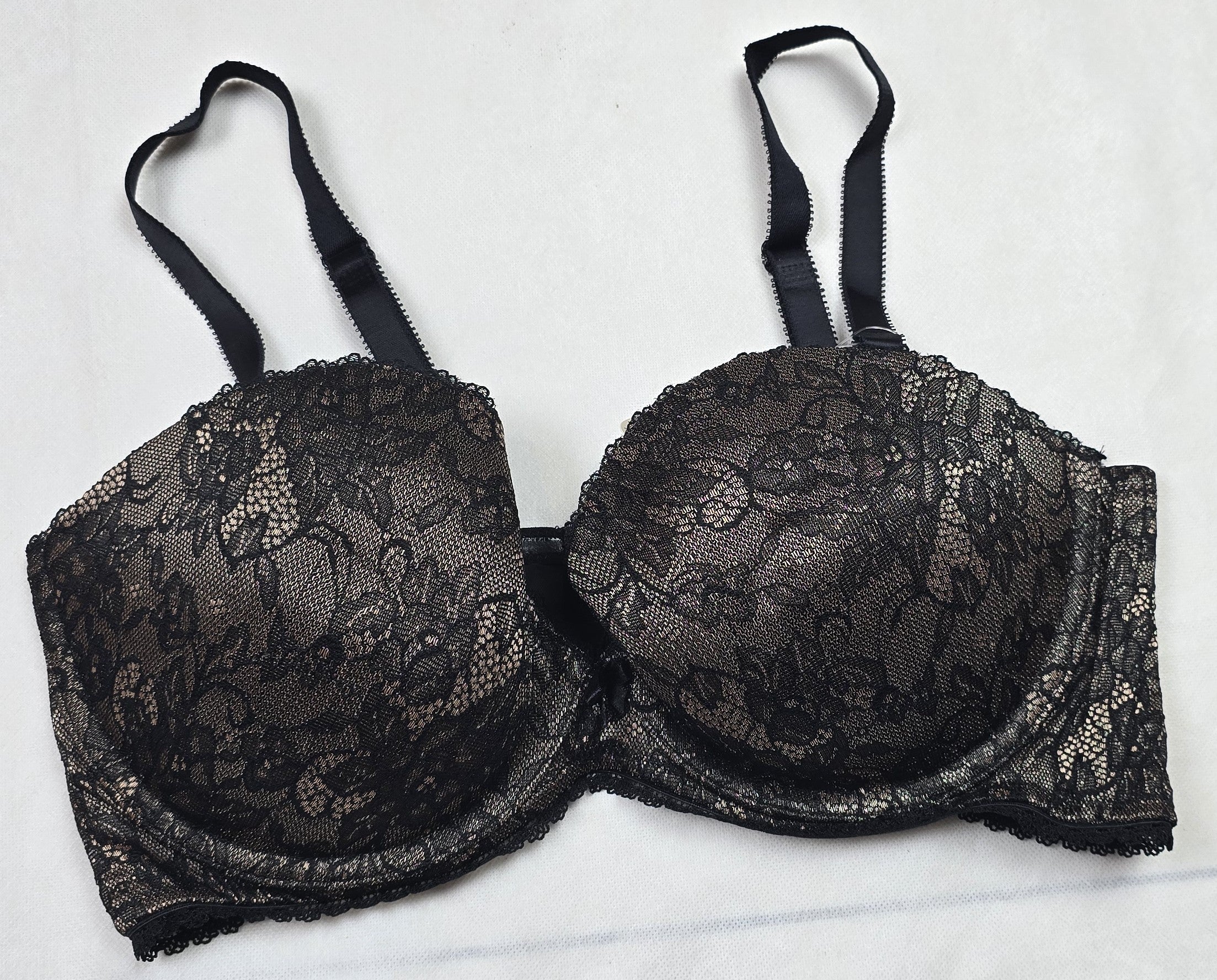 M&S Strapless Push Up Plunge Bra