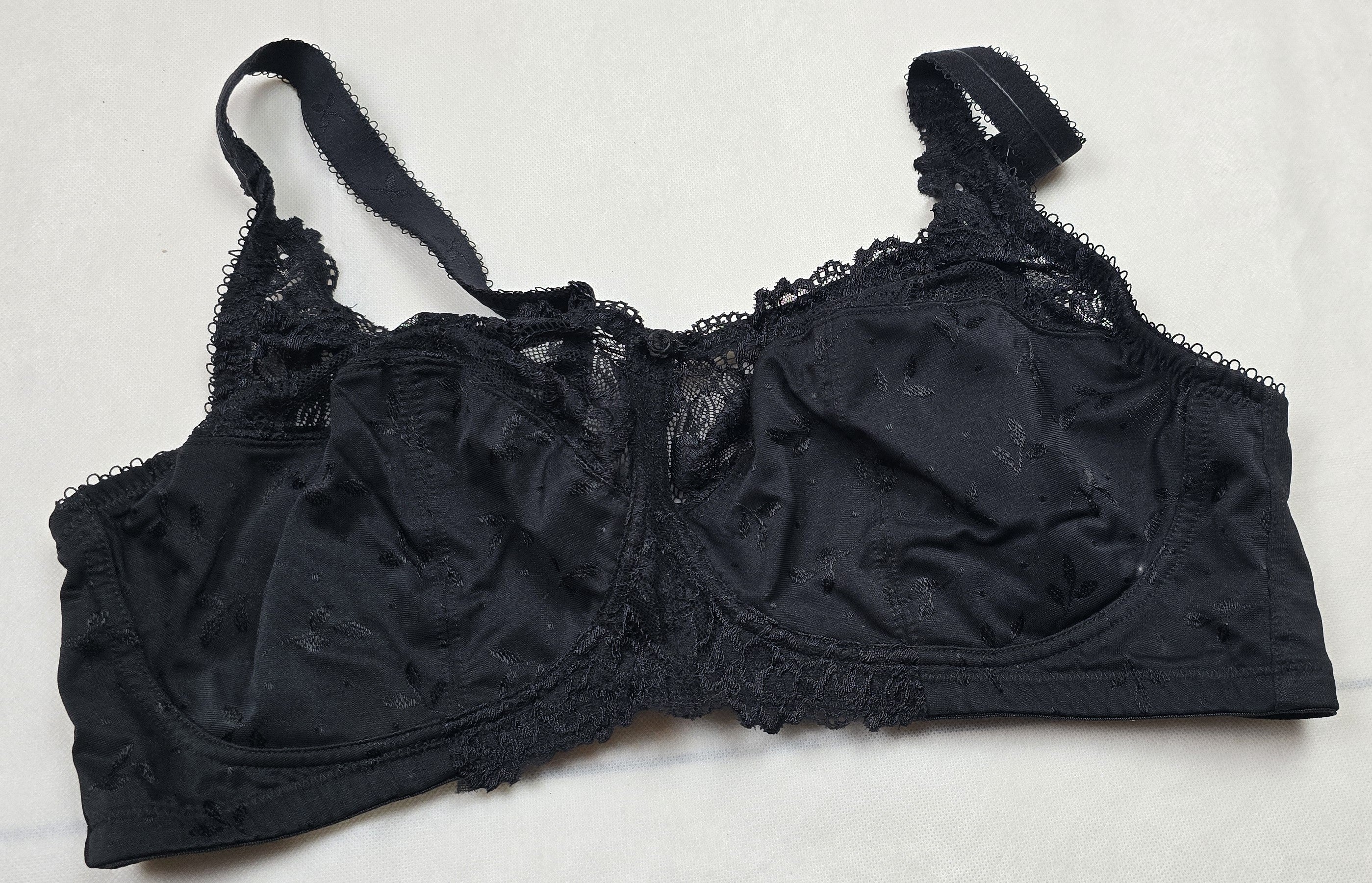 M&S Non-Wired Non-Padded Slip Straps Full Cup Bra