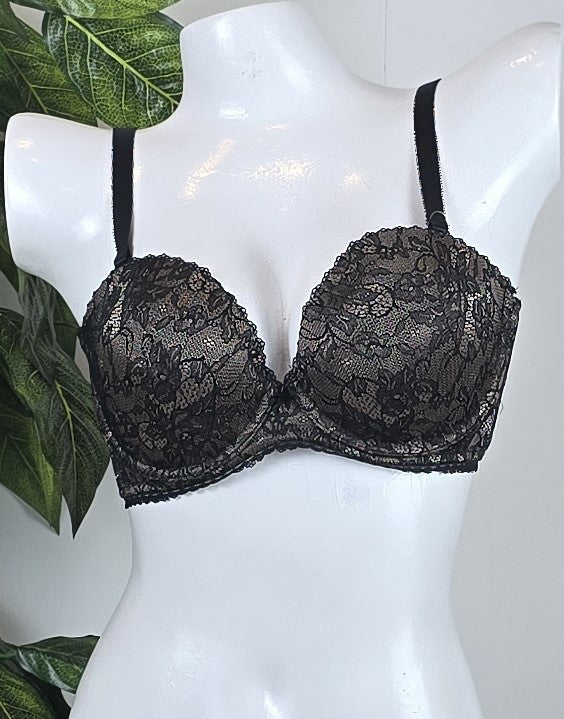 M&S Strapless Push Up Plunge Bra