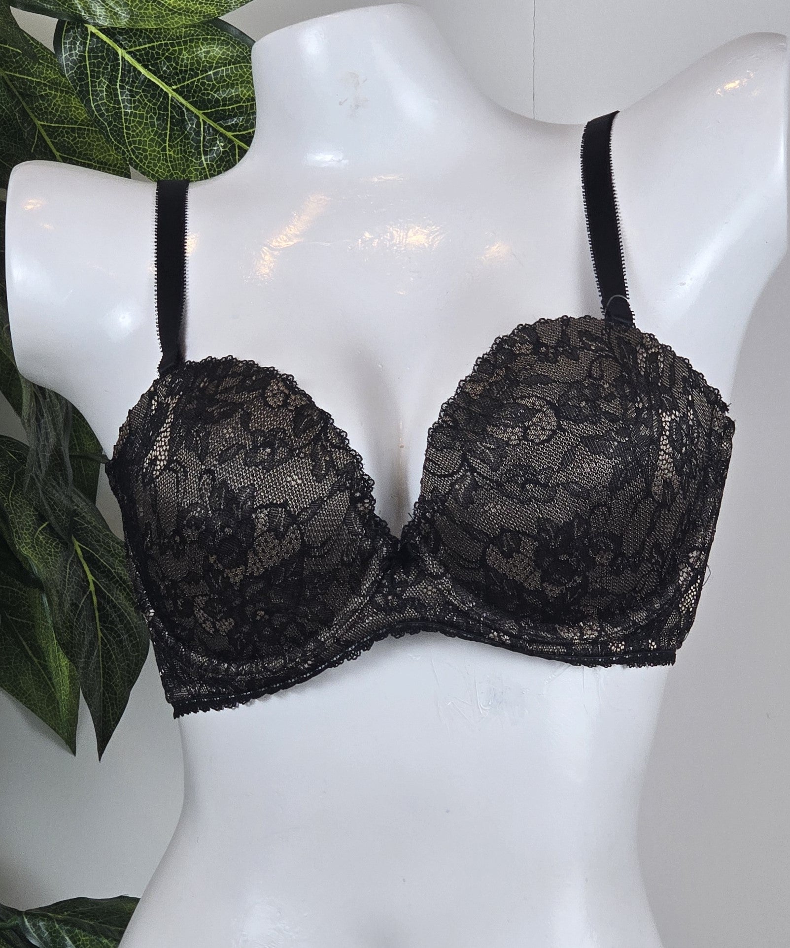 M&S Strapless Push Up Plunge Bra