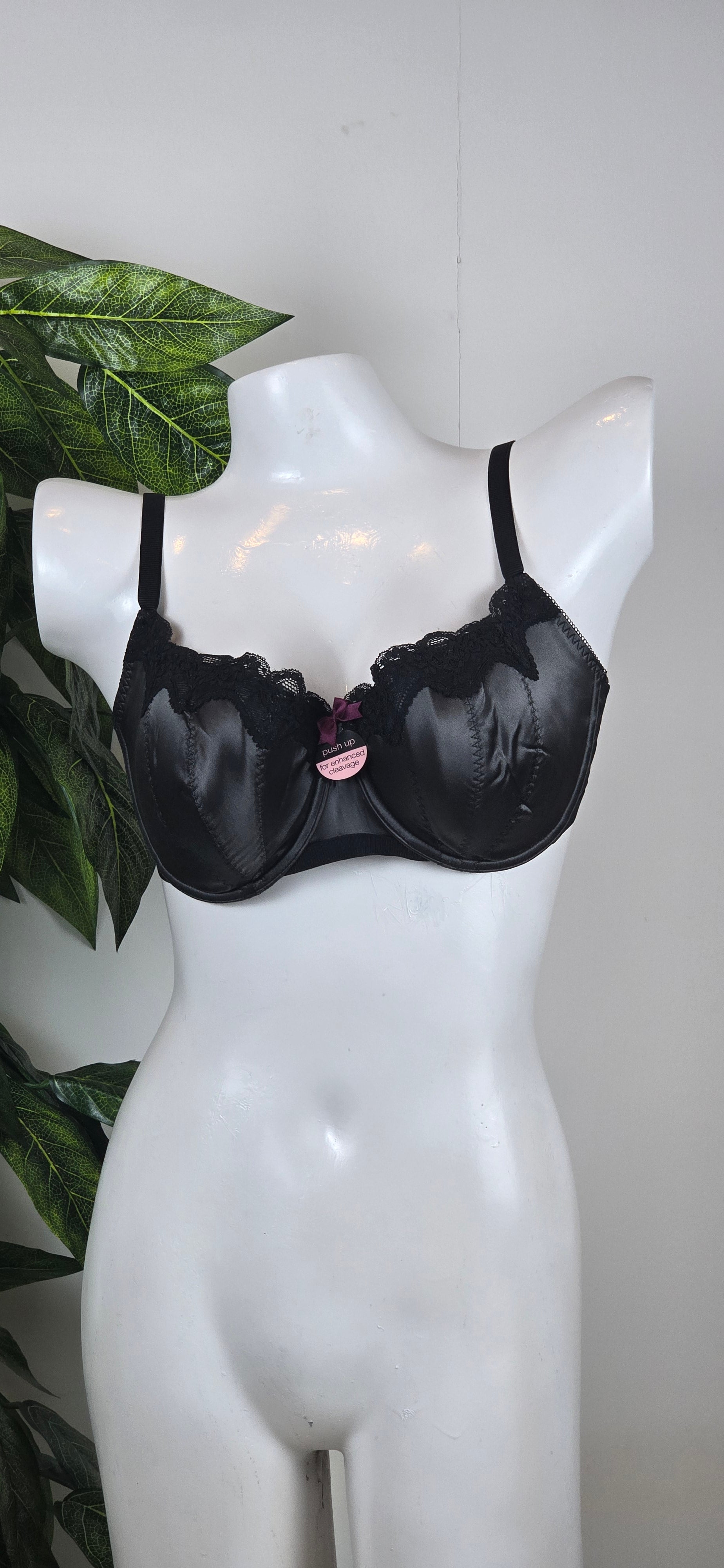 M&S Limited Collection Vintage Padded Balcony Bra with Silk