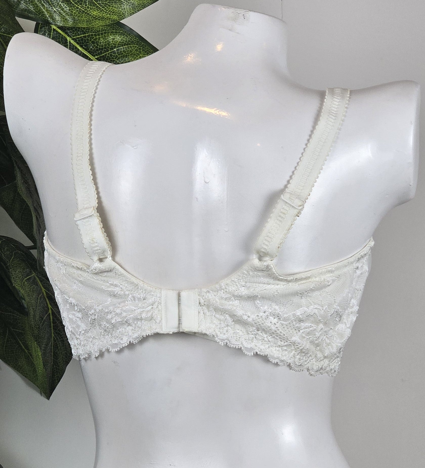 M&S Non-Wired Lace Wing Non-Padded Bra