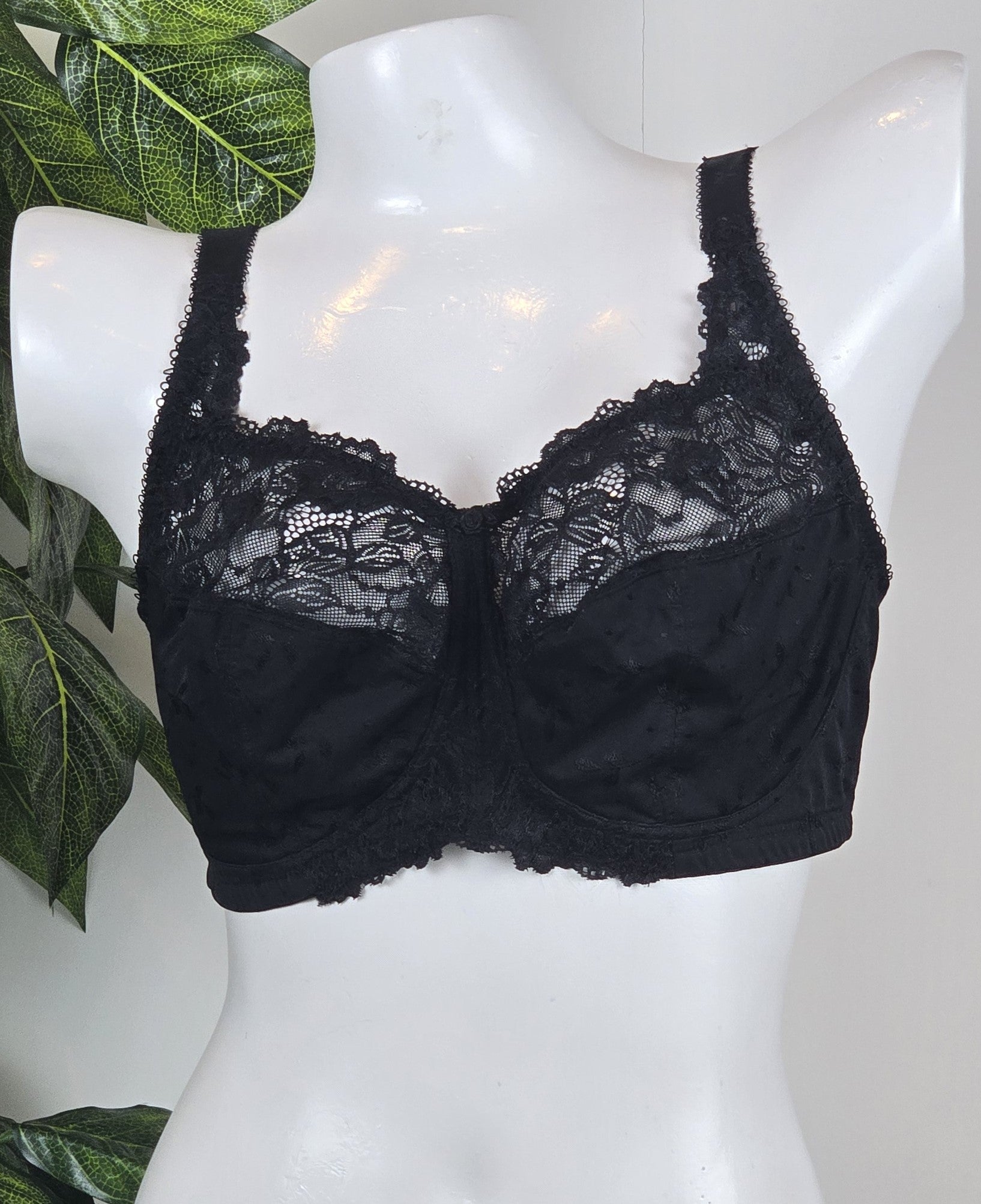 M&S Non-Wired Non-Padded Slip Straps Full Cup Bra