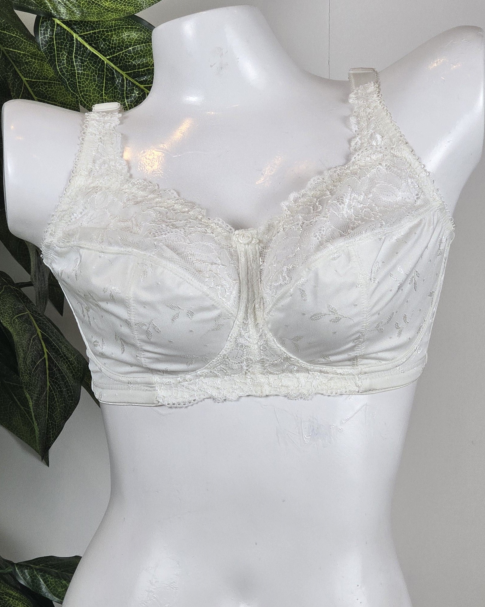 M&S Total Support Jacquard Lace Non-Wired Bra