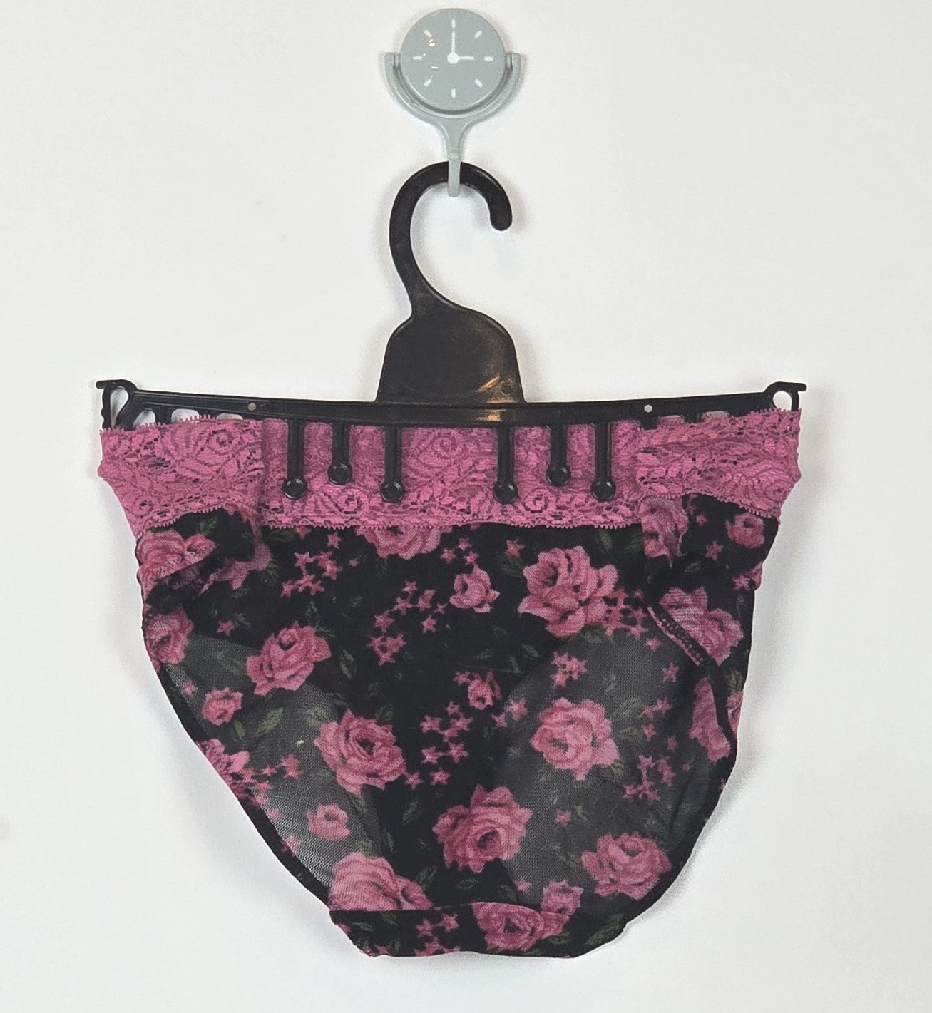 La Senza Floral Mesh Lace Top Brief