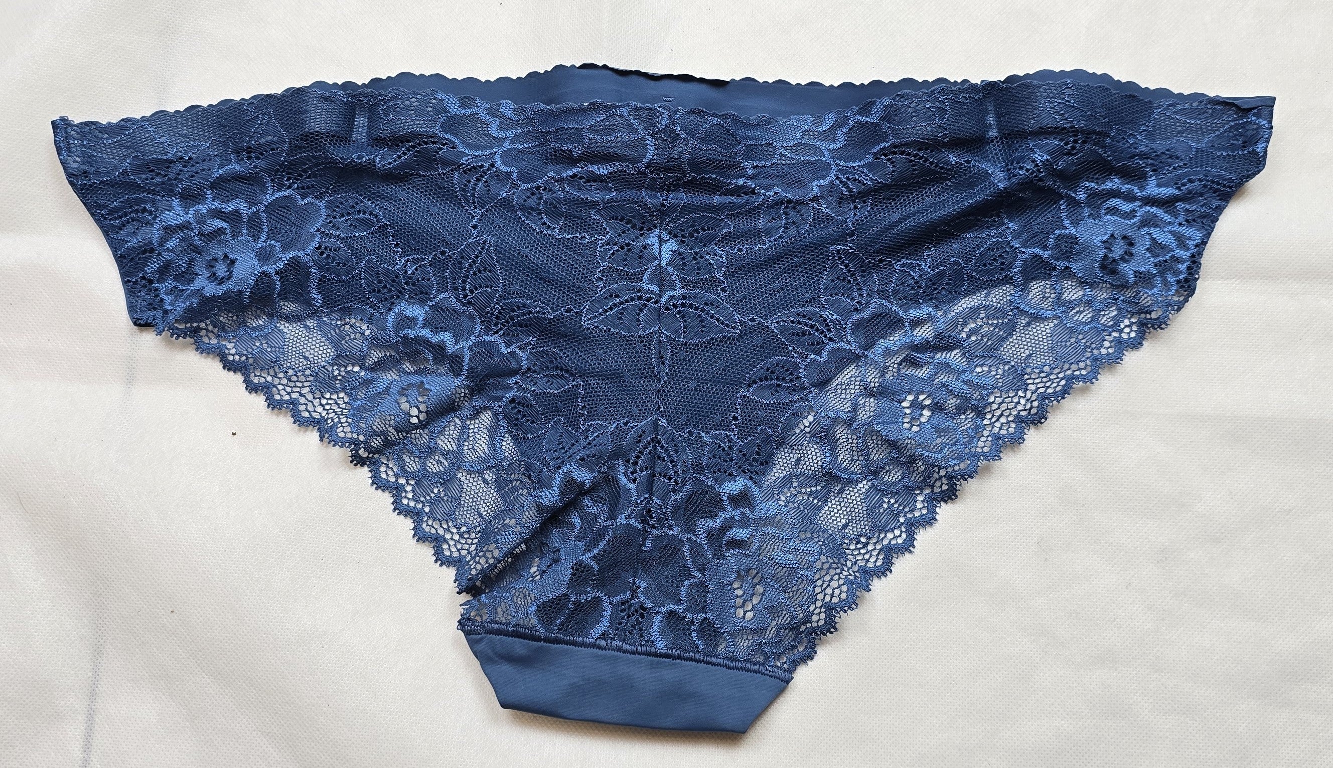 M&S Bonded Lace Back Brazilian Knickers