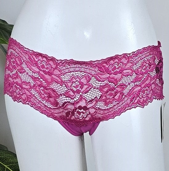 M&S Low Rise Floral Lace Bandeau Knickers