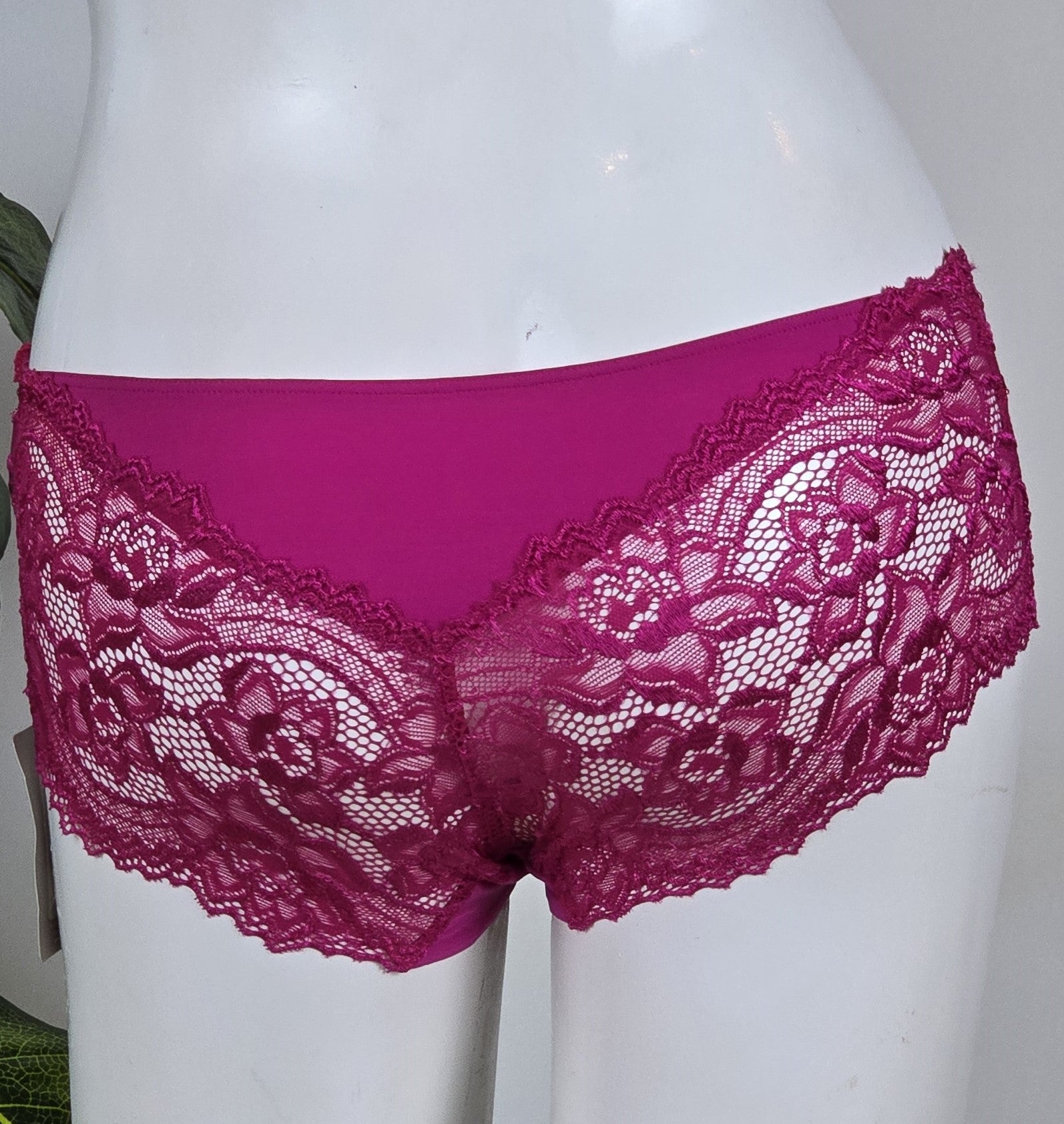 M&S Low Rise Floral Lace Bandeau Knickers