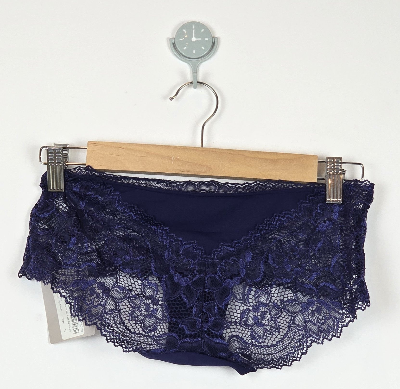 M&S High Rise Floral Lace Bandeau Knickers